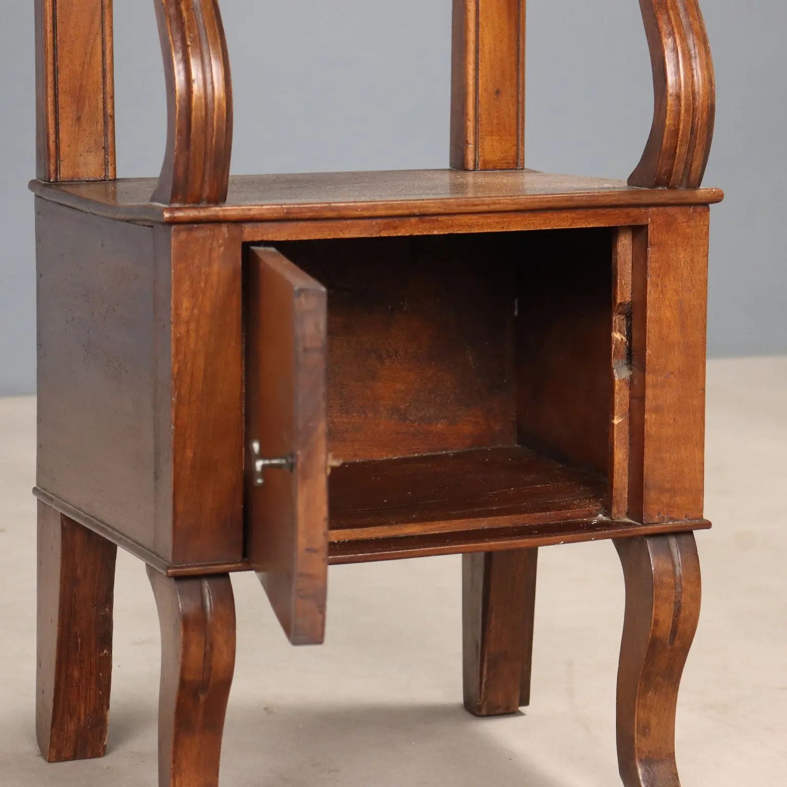 Antique Bedside Tables Walnut with Drawer Italy XIX Century - Italy, Mid XIX Century | Antiques | Bedside Tables