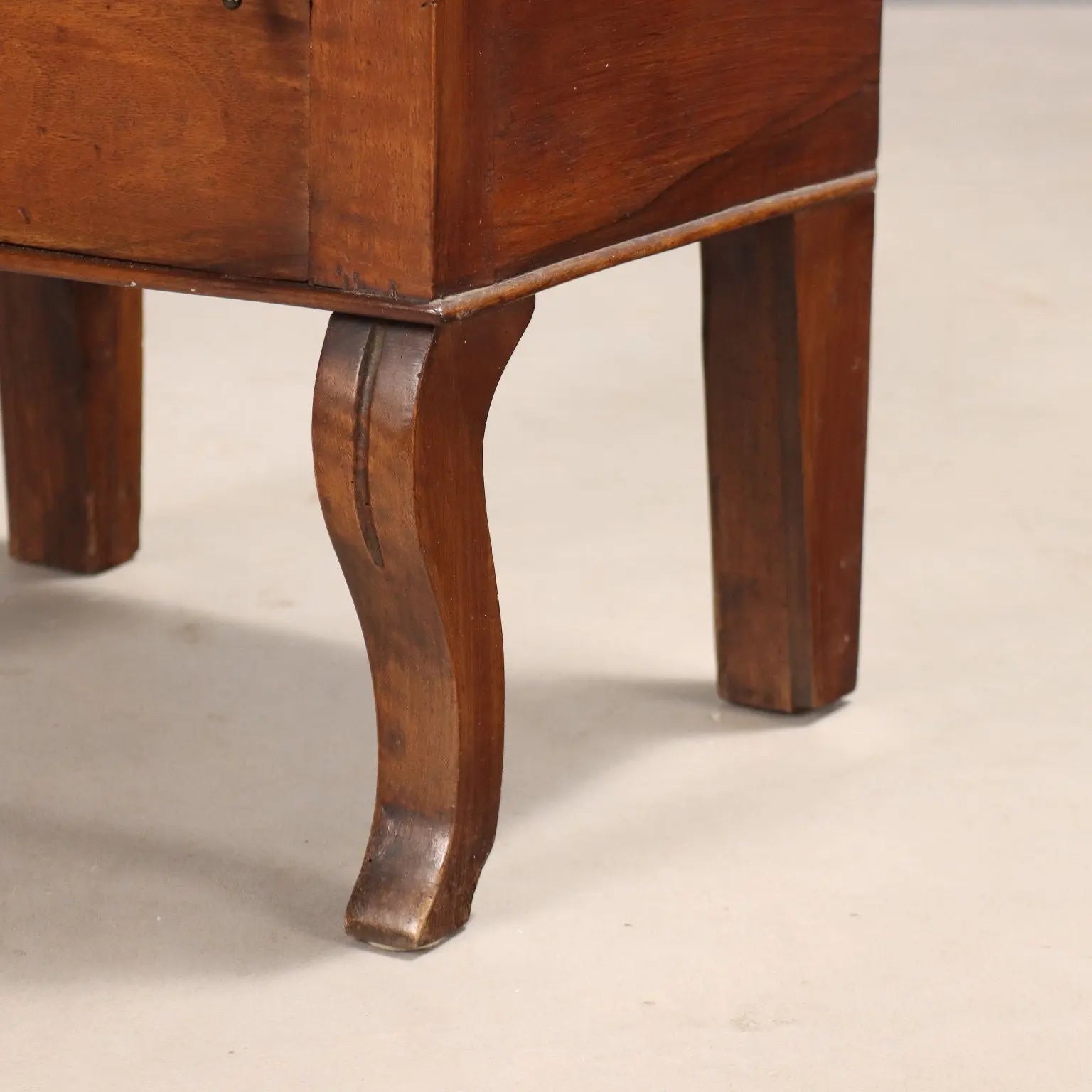 Antique Bedside Tables Walnut with Drawer Italy XIX Century - Italy, Mid XIX Century | Antiques | Bedside Tables