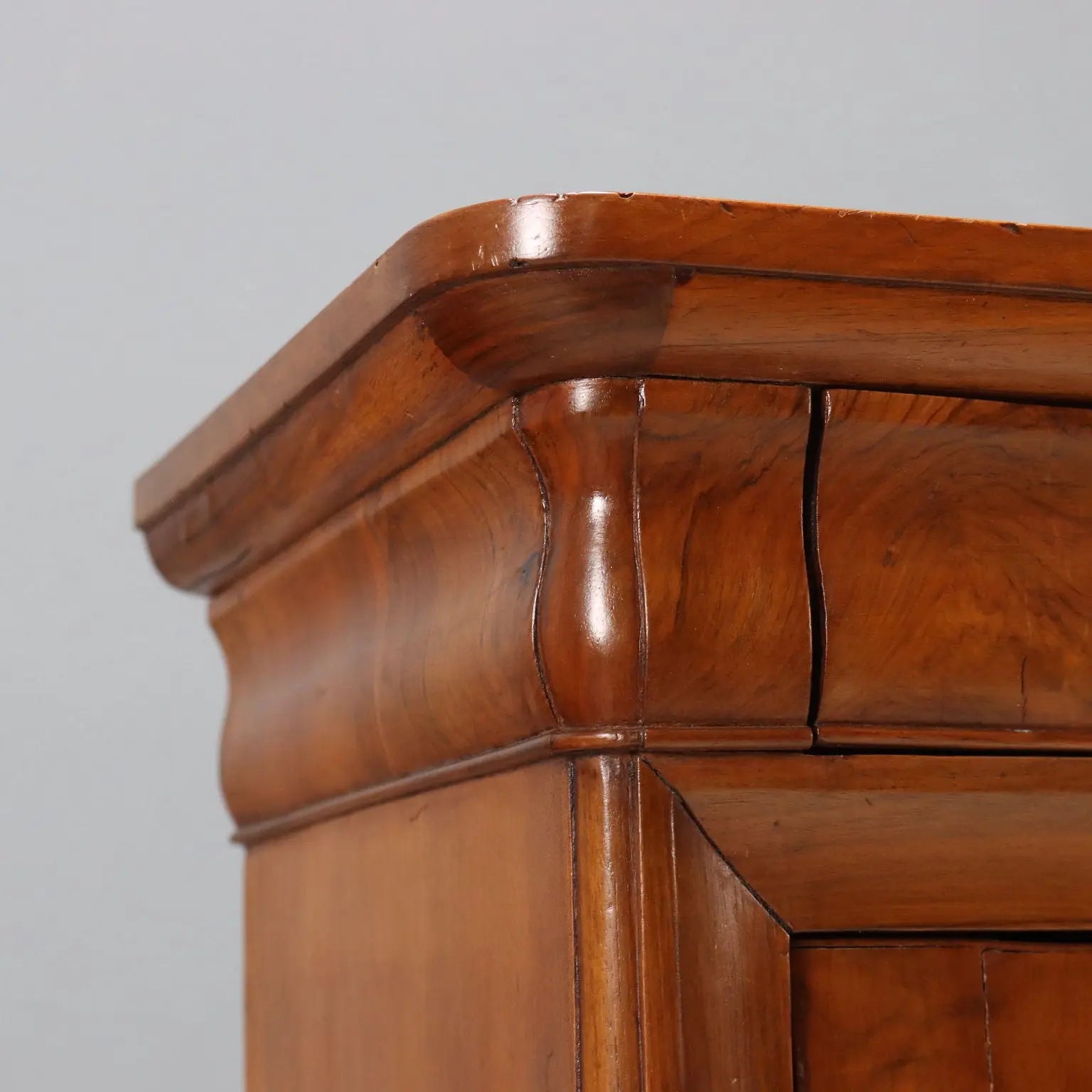Antique Bedside Table Walnut Walnut Burl Italy XIX Century - Italy, Mid XIX Century | Antiques | Bedside Tables