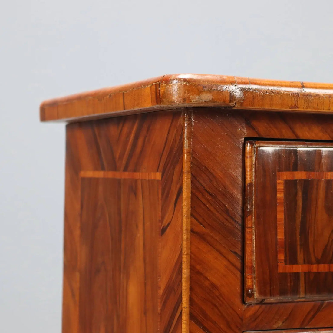 Antique Bedside Table Baroque Bois de Rose XVIII Century - Italy, XVIII Century | Antiques | Bedside Tables