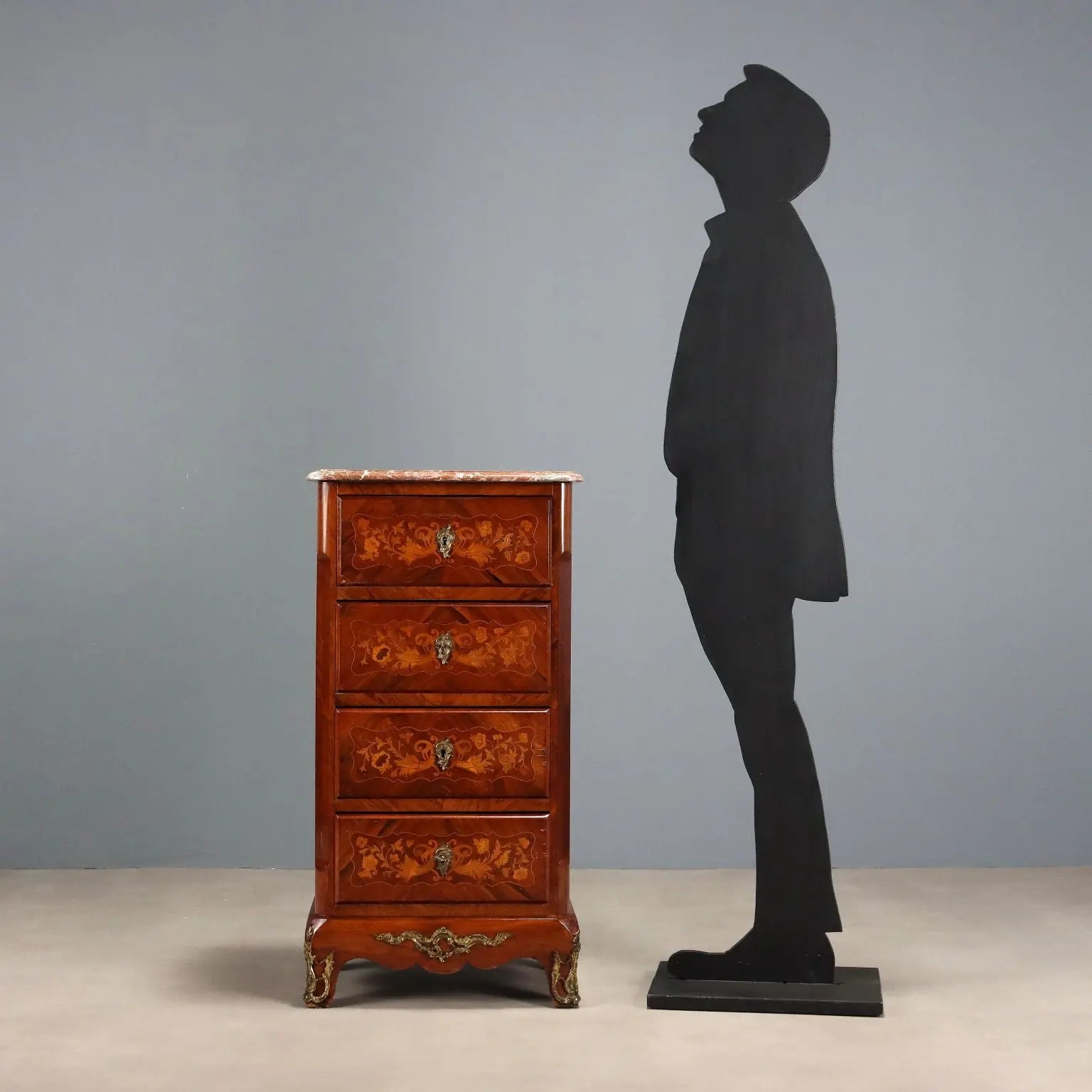 Antique Cabinet Napoleon III Bois de Violette XIX Century