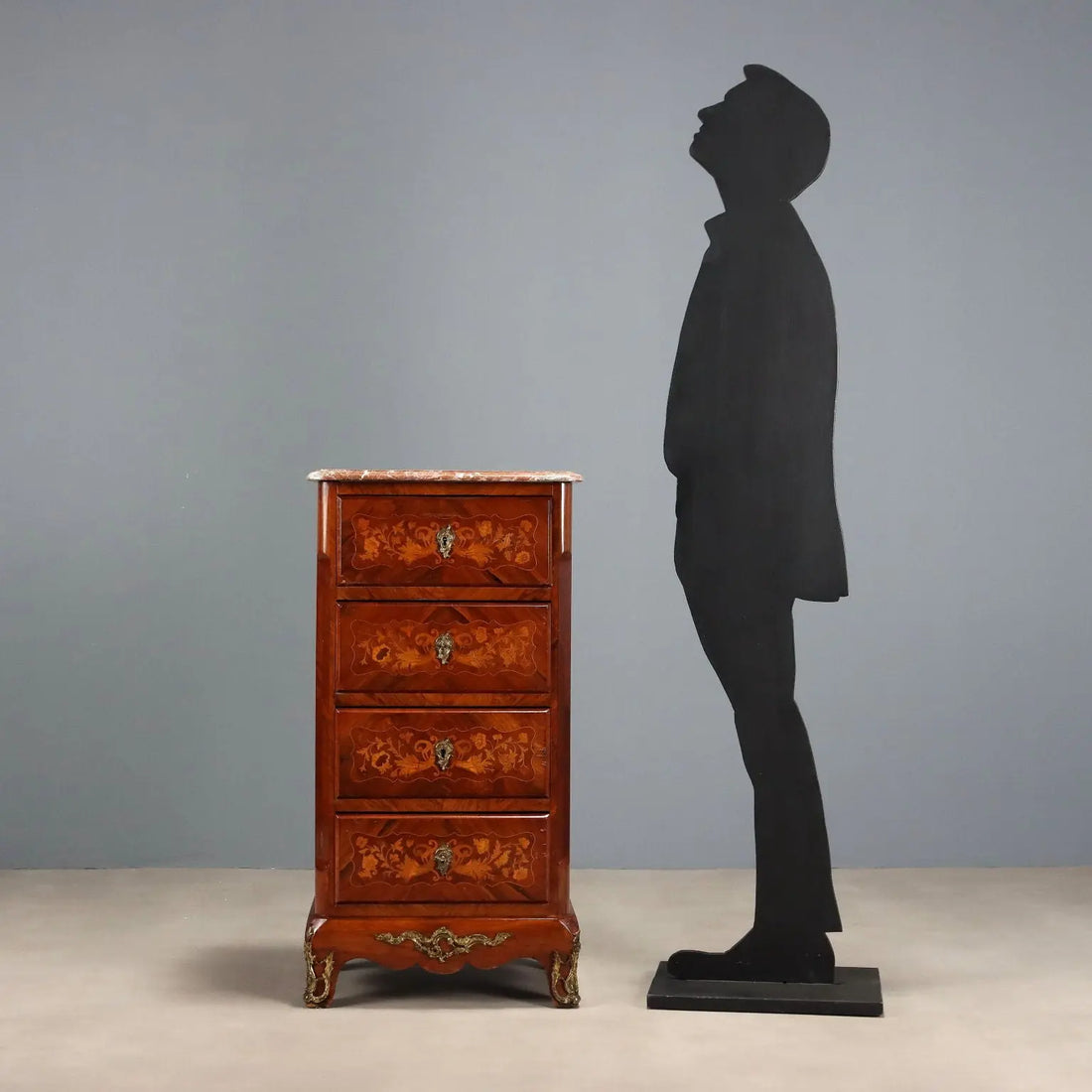 Antique Cabinet Napoleon III Bois de Violette XIX Century