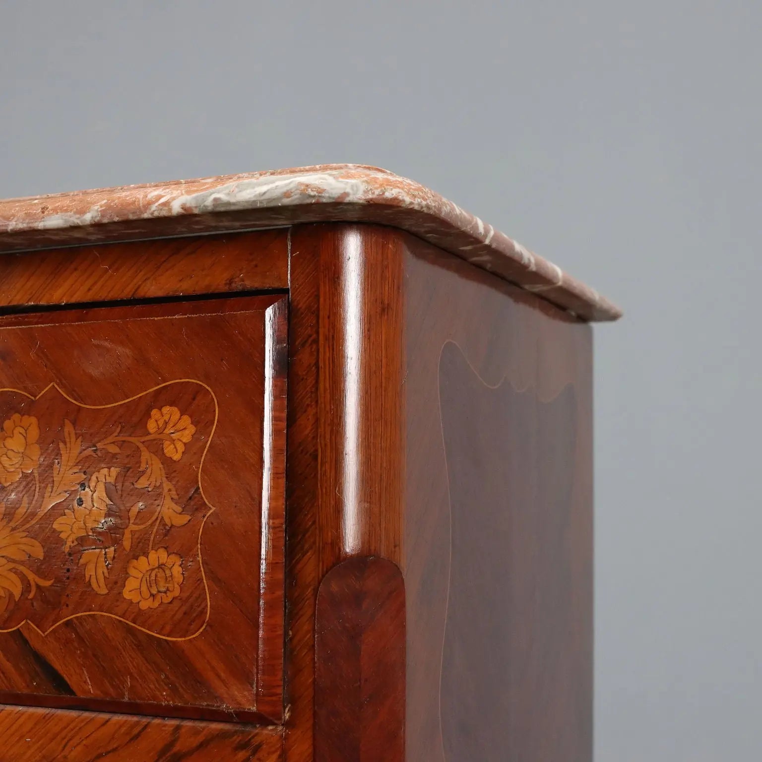 Antique Cabinet Napoleon III Bois de Violette XIX Century