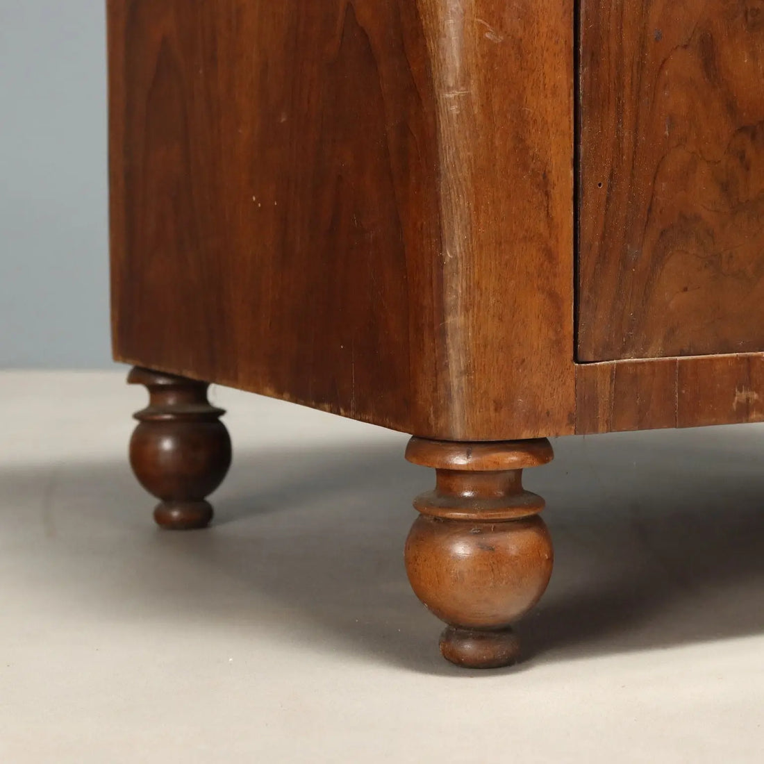 Pair of Louis Philippe Walnut Nightstands