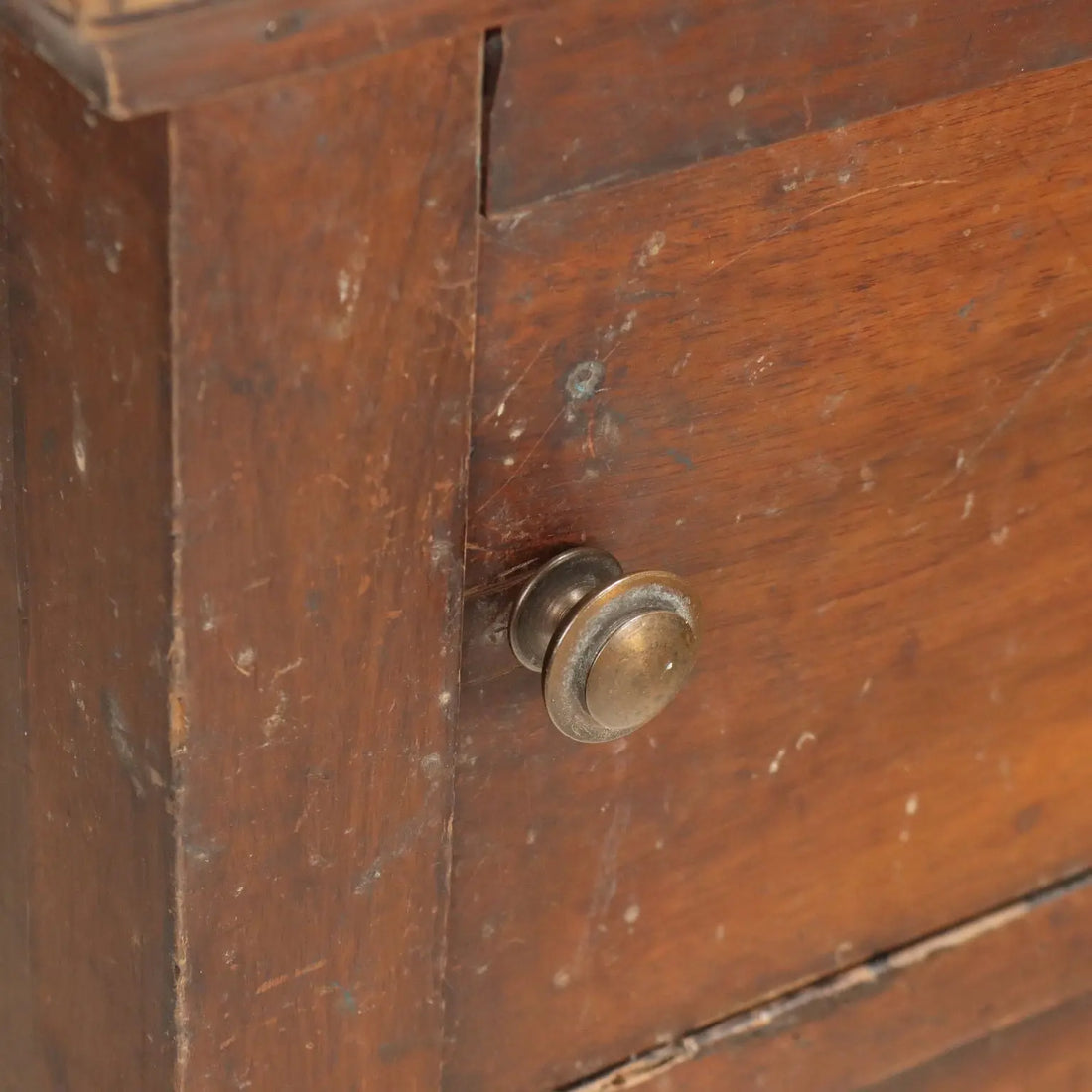 Directoire Walnut Nightstand - Italy 18th Century