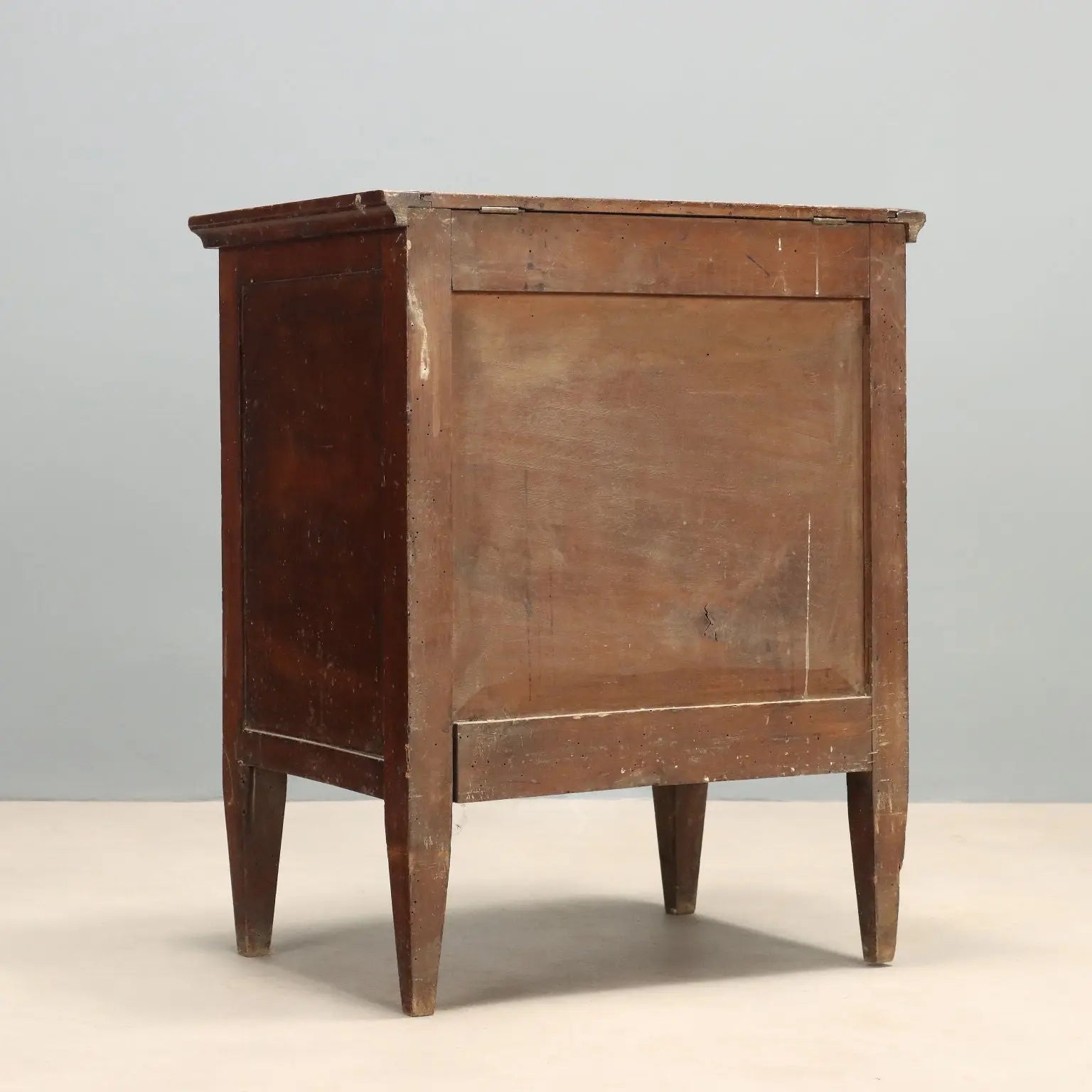 Directoire Walnut Nightstand - Italy 18th Century