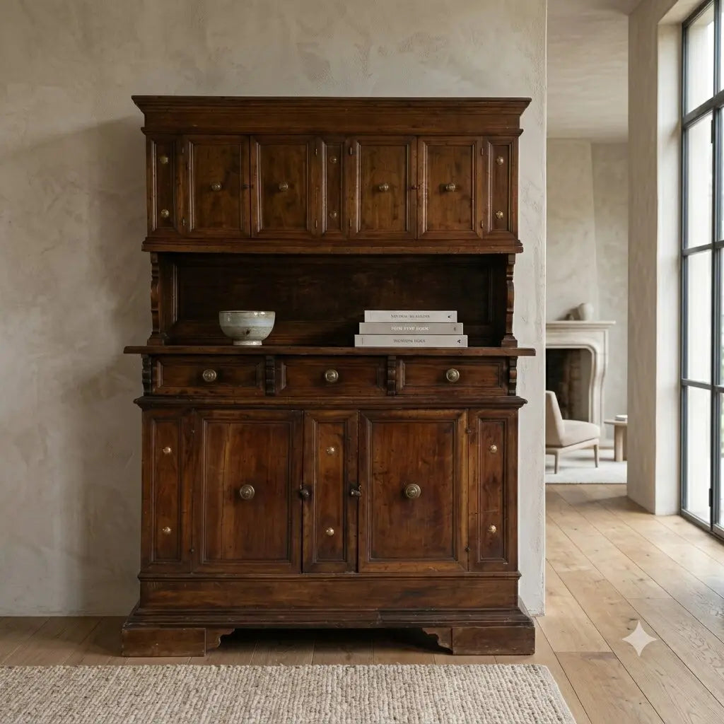 Emilian Baroque Sideboard in Walnut