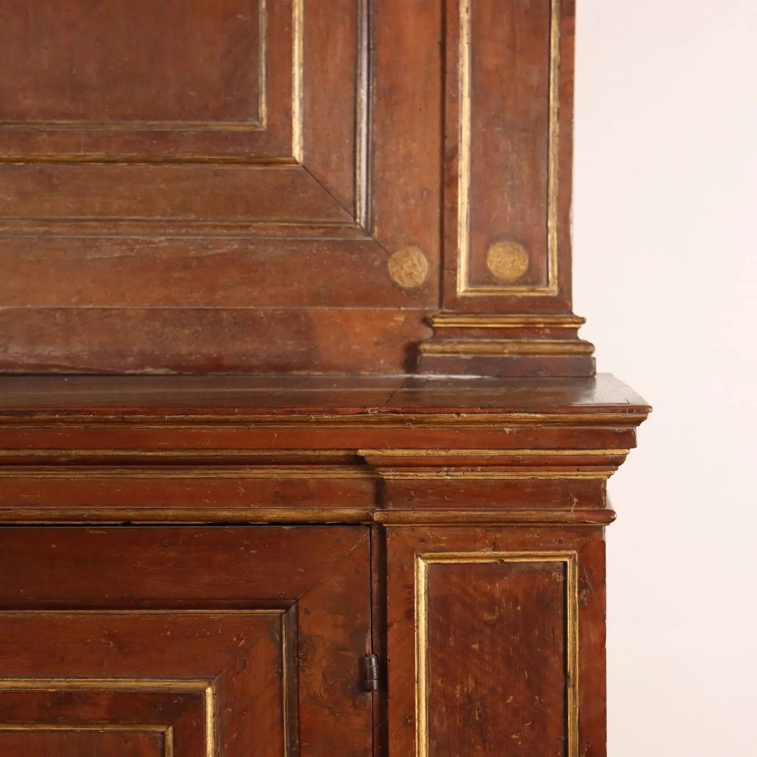 Sideboard with Superstructure in Alder - Italy, 17th Century