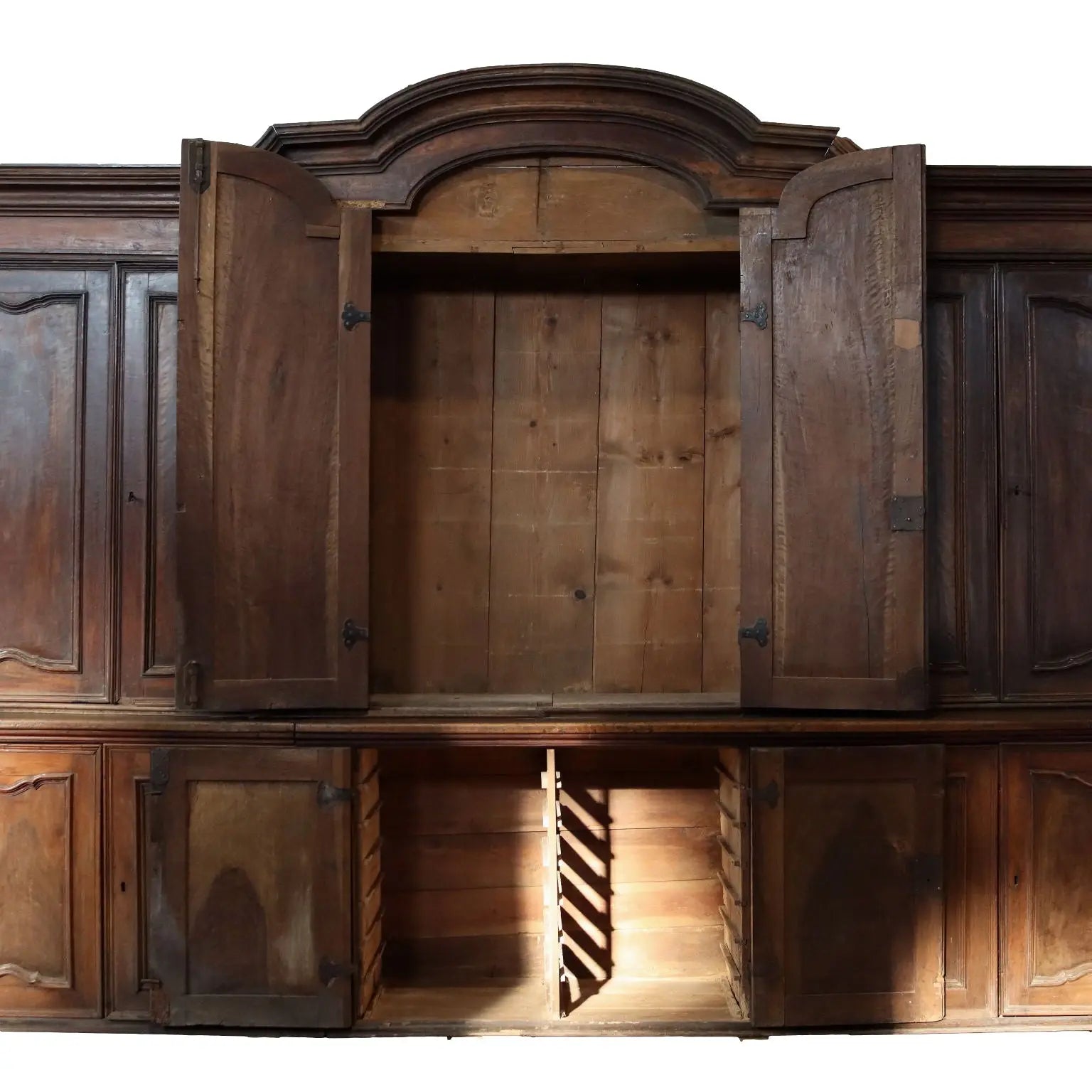 Antique Cupboard Walnut Poplar Italy XVIII Century - Lombardy, Mid XVIII Century | Antiques | Cupboards