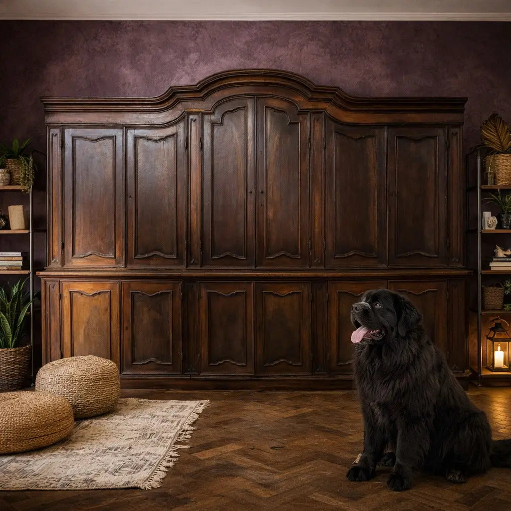 Antique Cupboard Walnut Poplar Italy XVIII Century - Lombardy, Mid XVIII Century | Antiques | Cupboards