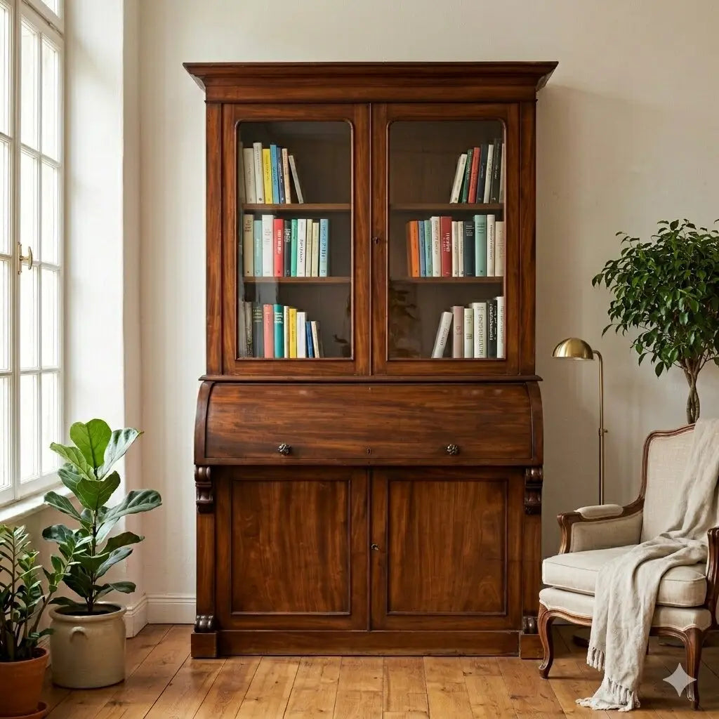 Antique Cupboard with Drawers and Doors Mahogany France '800 - Northern France, XIX Century | Antiques  Cupboards