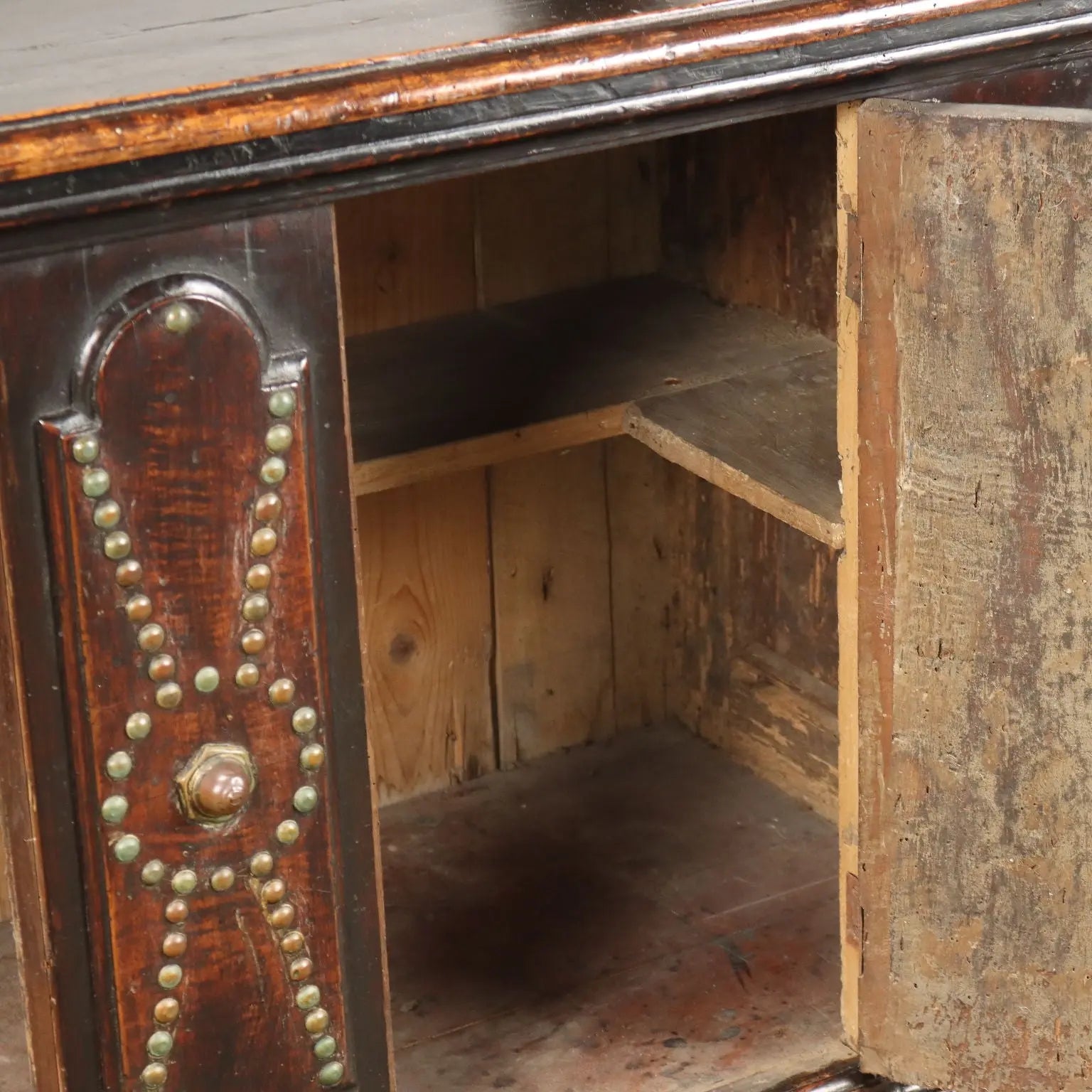 Antique Cupboard with Upper Part Baroque Style Walnut '900 - Early, XX Century | Antiques | Cupboards