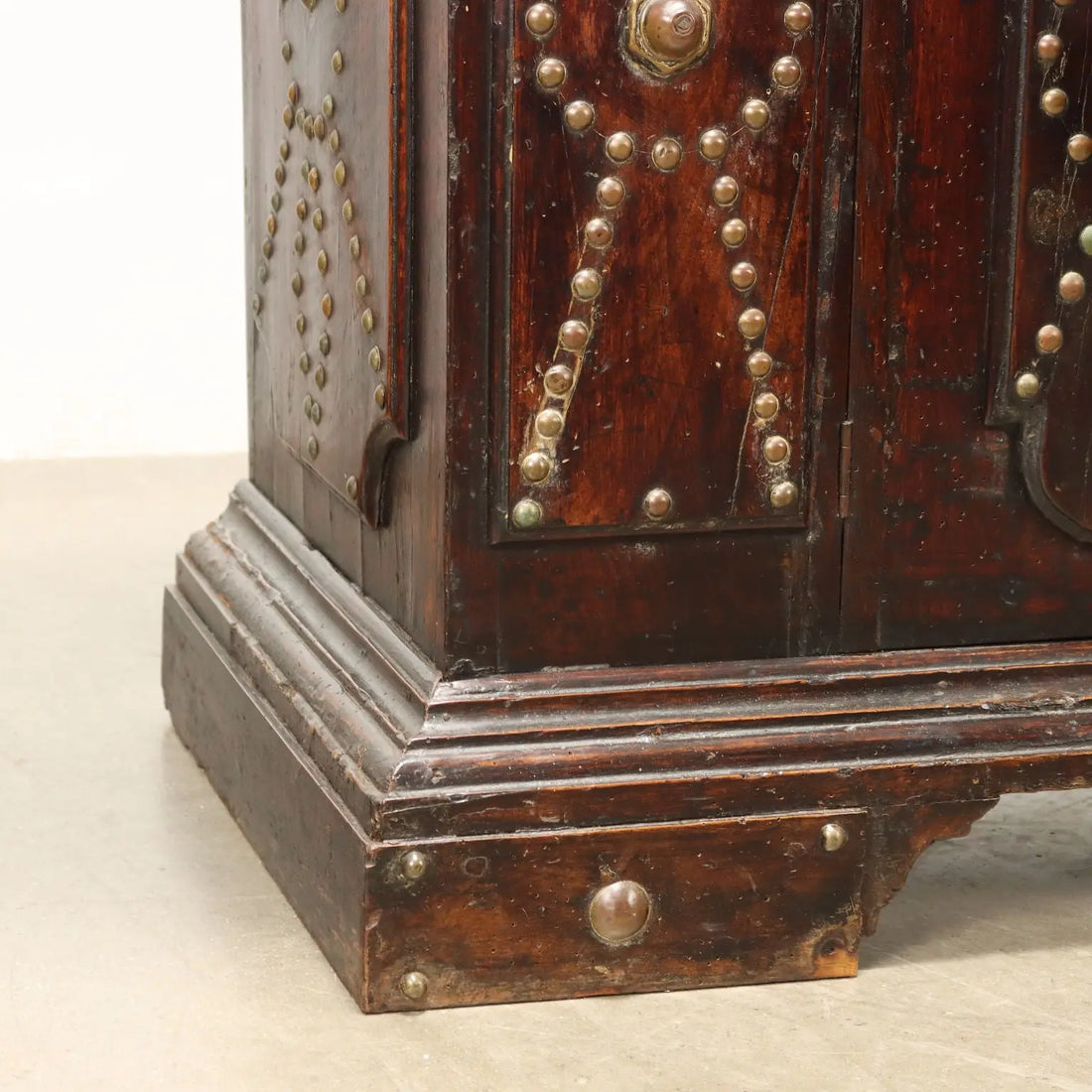 Antique Cupboard with Upper Part Baroque Style Walnut '900 - Early, XX Century | Antiques | Cupboards