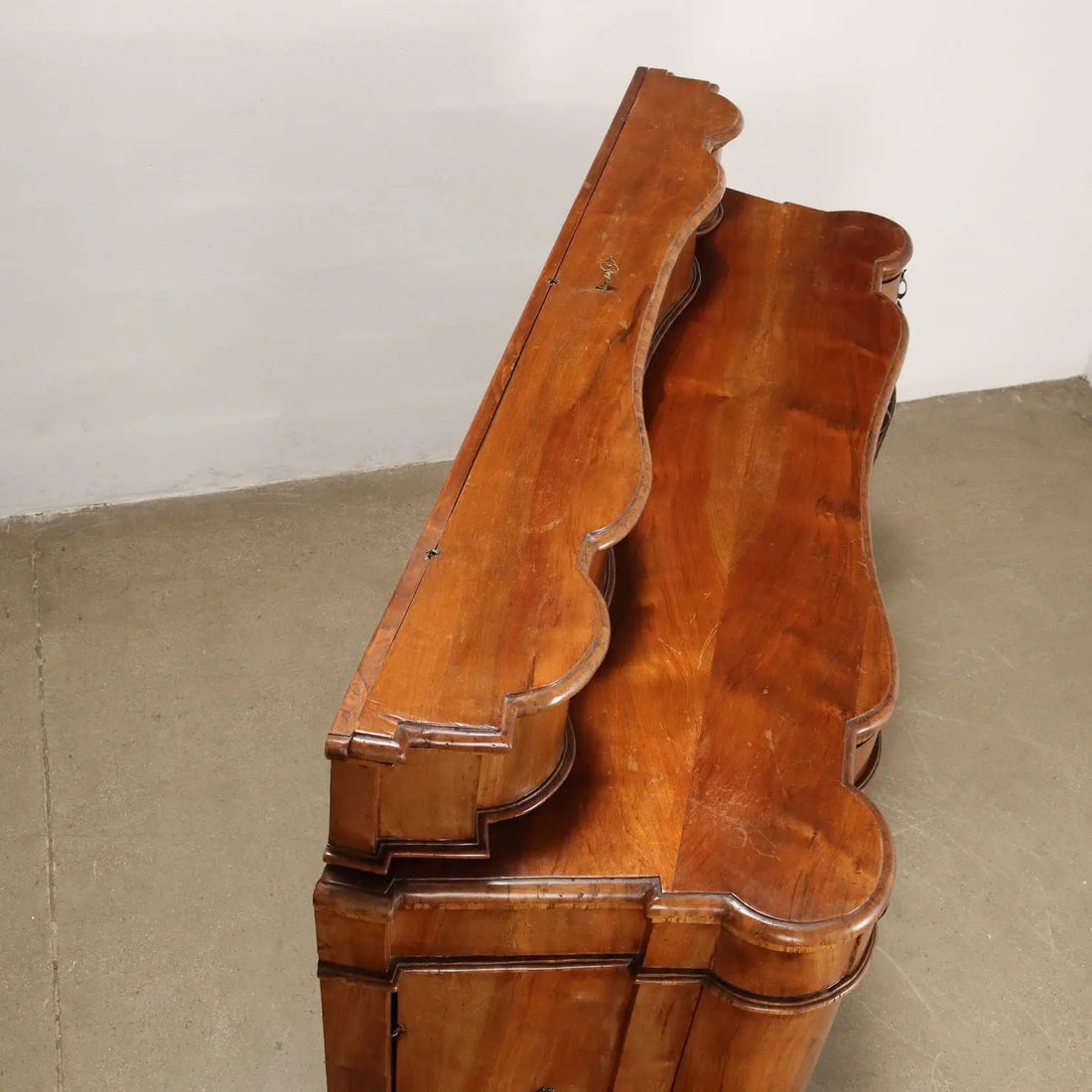 Antique Baroque Cupboard Walnut Fir Ferrara Italy XVIII Century - Ferrara, Mid XVIII Century | Antiques | Cupboards