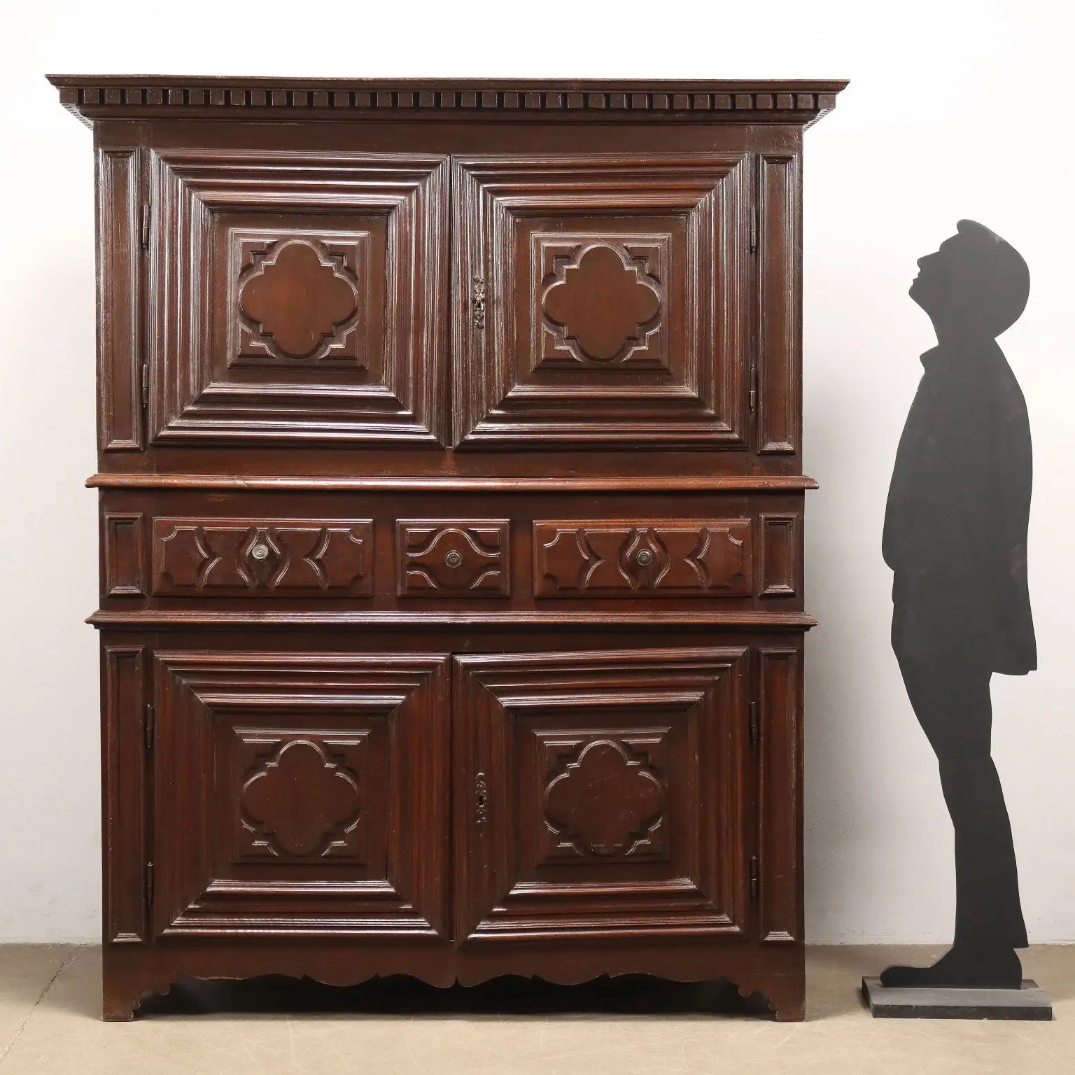 Antique Baroque Cupboard Walnut Italy XVIII Century - Piedmont, Early XVIII Century | Antiques | Cupboards