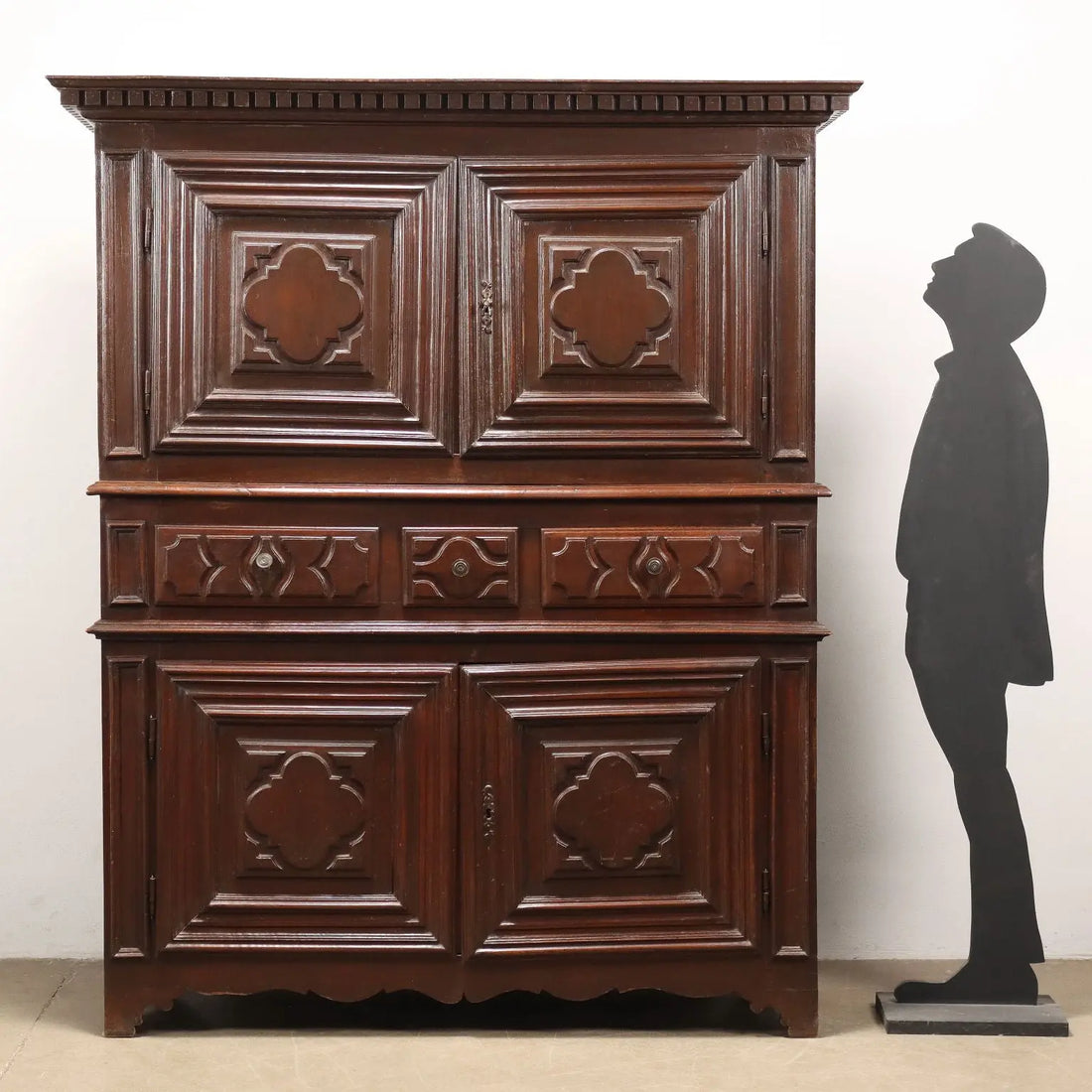 Antique Baroque Cupboard Walnut Italy XVIII Century - Piedmont, Early XVIII Century | Antiques | Cupboards