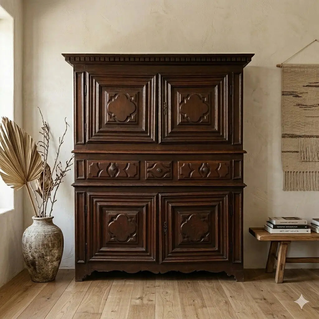 Piedmontese Baroque Sideboard, Early 18th Century