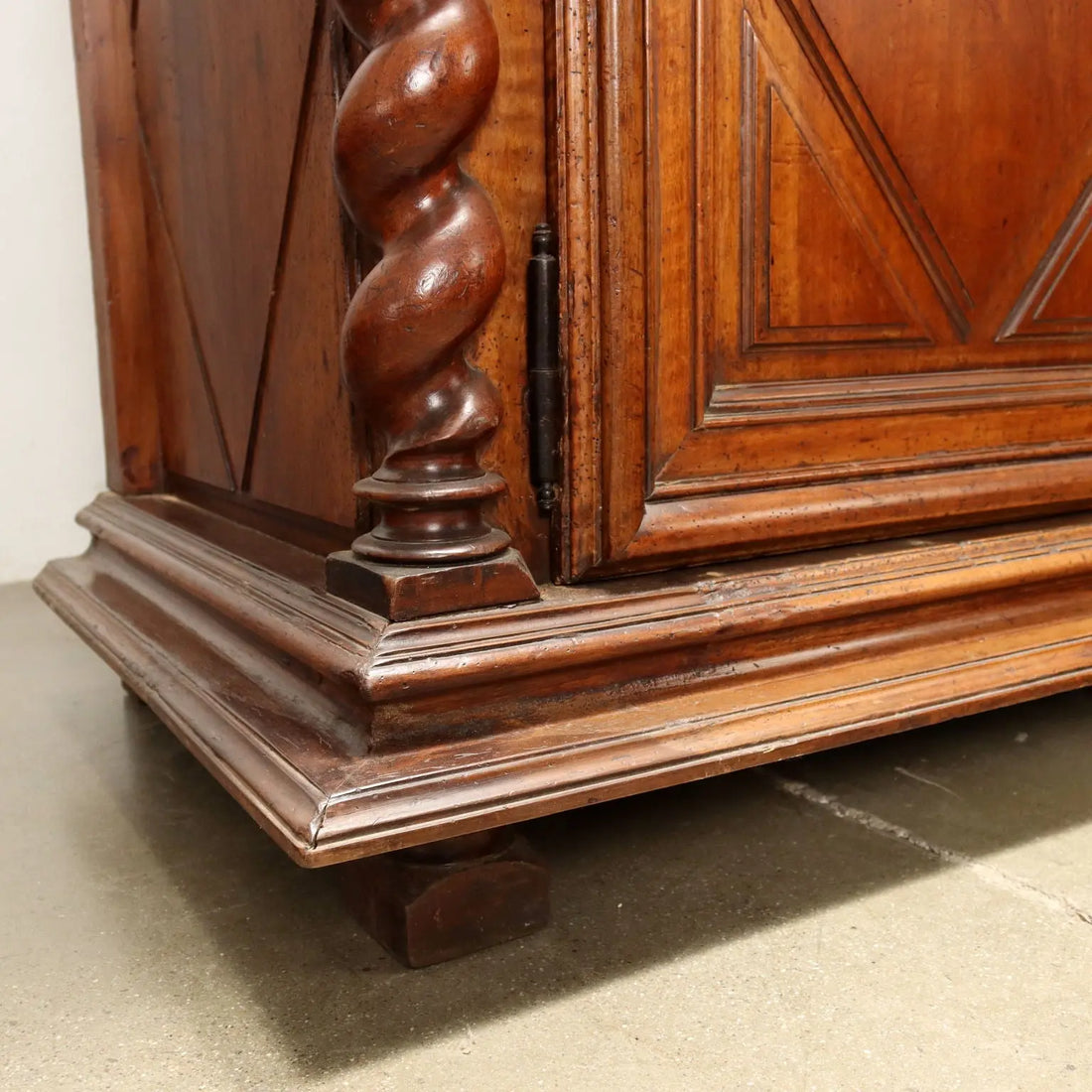 Antique Cupboard Walnut Double Top Provence XVIII Century - Provence, Late 18th-Early 19th Century | Antiques | Cupboards