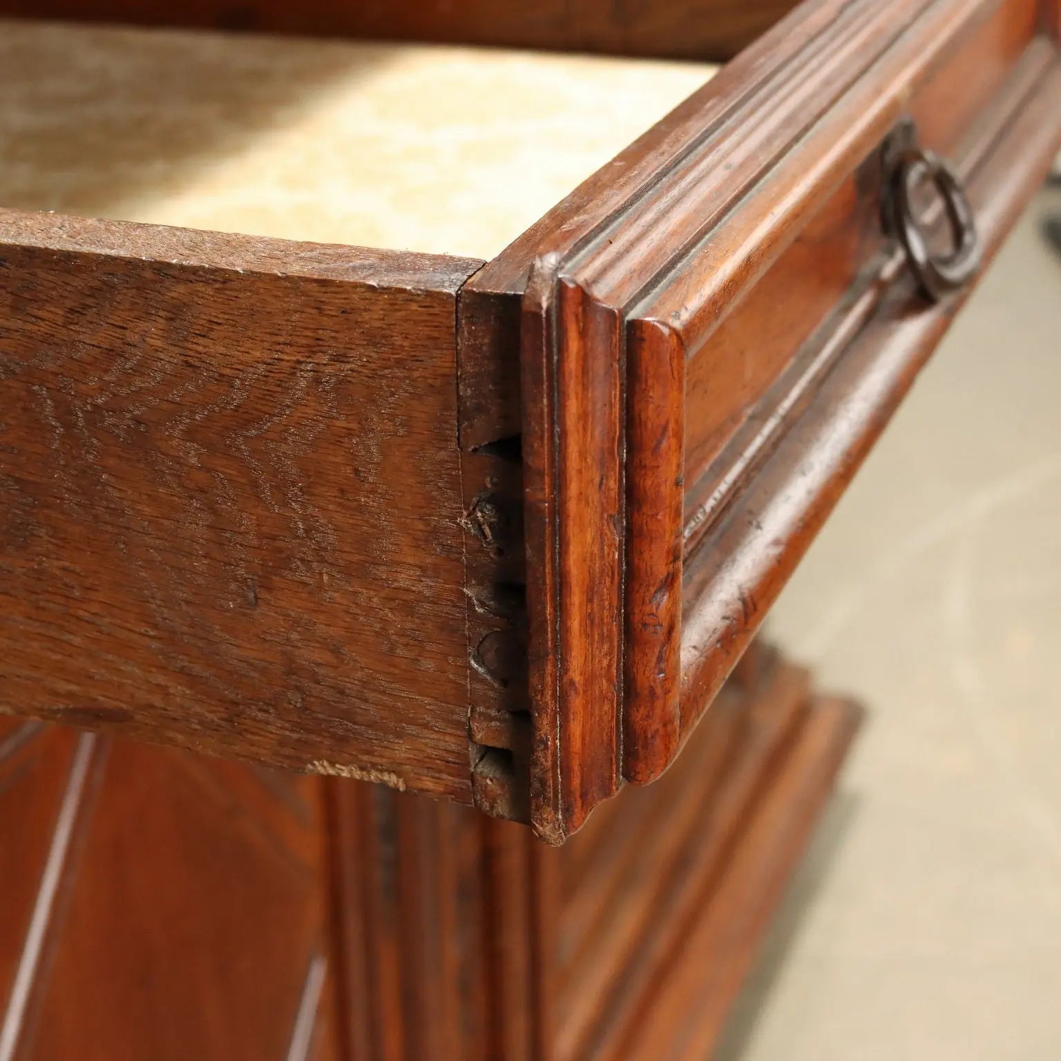 Antique Cupboard Walnut Double Top Provence XVIII Century - Provence, Late 18th-Early 19th Century | Antiques | Cupboards