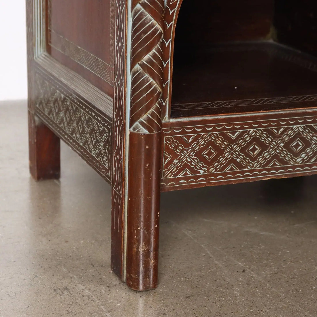 Antique Living Room Cabinet Ethnic Rino Galbiati XX Century - Italy, Mid XX Century | Antiques | Cupboards