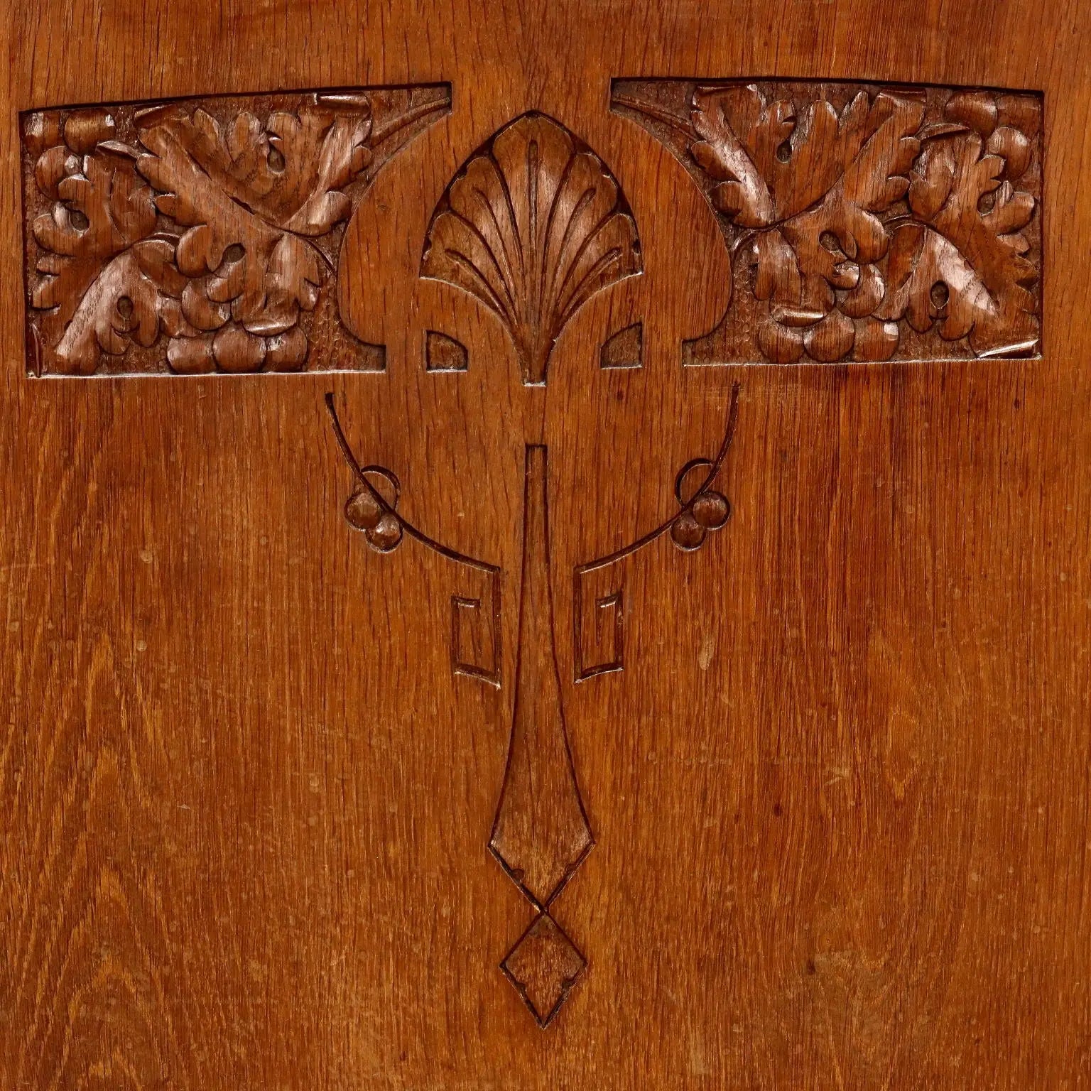 Antique Cupboard Art Nouveau Oak Italy Early XX Century - Italy, Early XX Century | Antiques | Cupboards