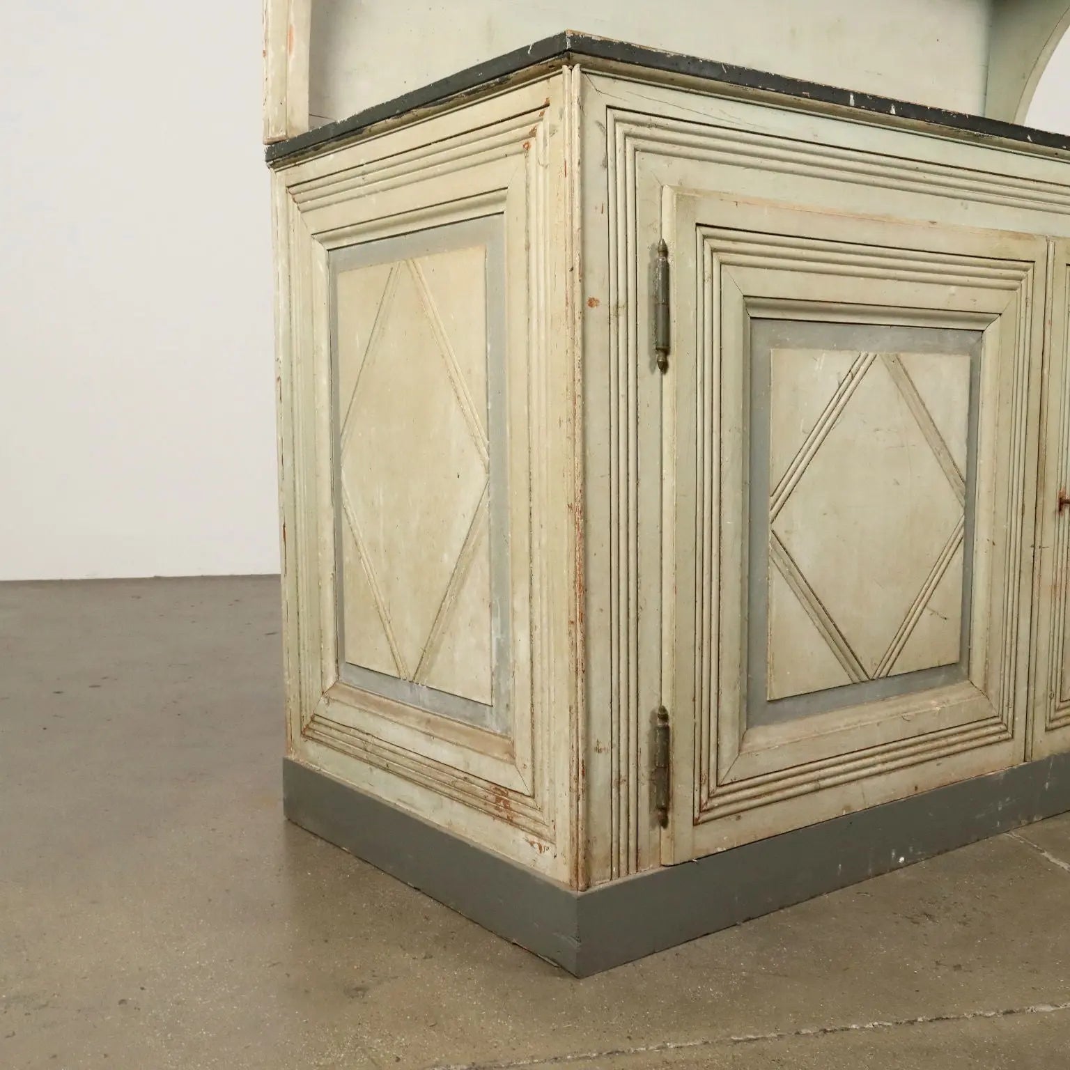 Antique Cupboard Neo-Classical Lacquered Fir Italy XVIII Century - Neoclassical lacquered sideboard | Antiques | Cupboards