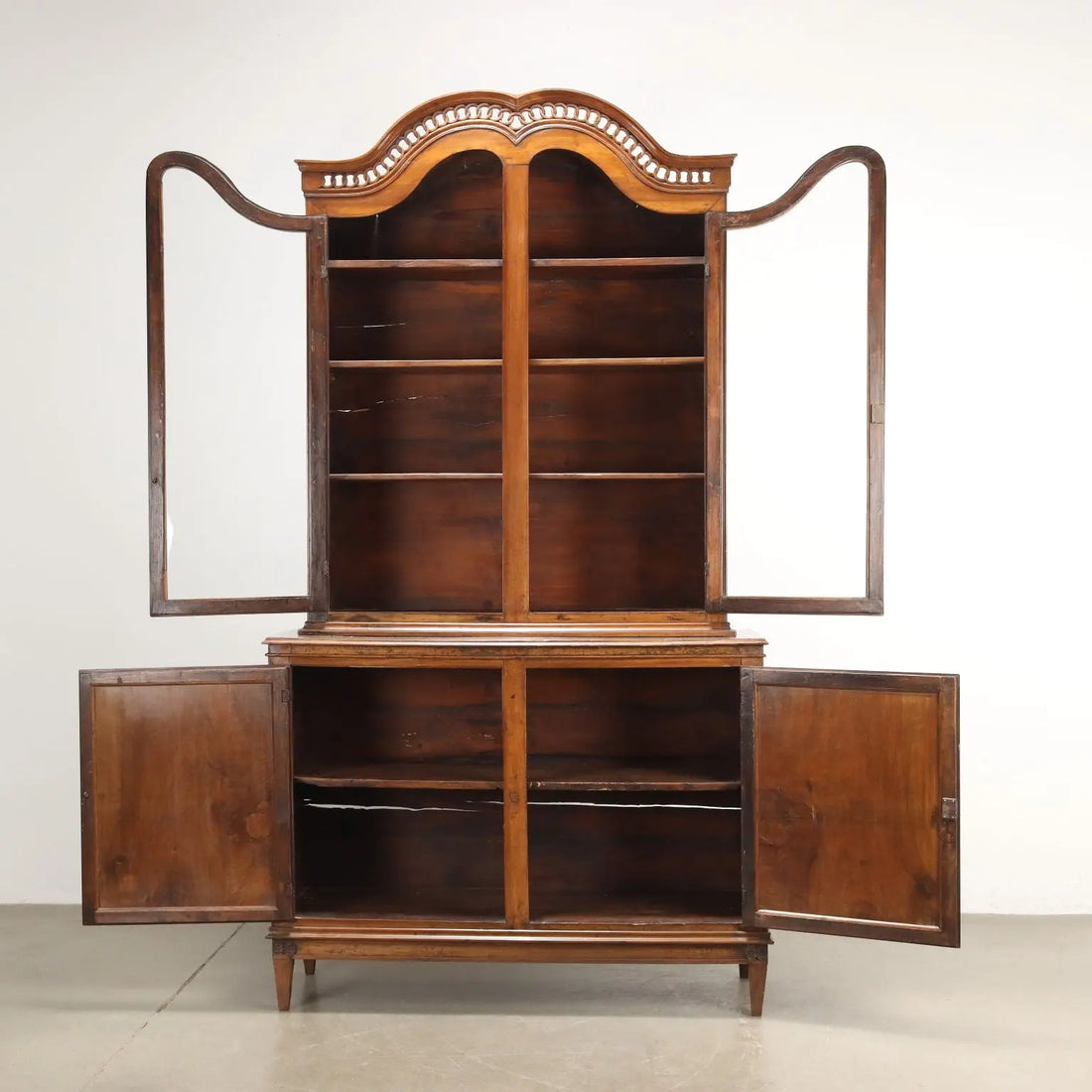 Antique Cupboard Neoclassical Style Walnut XIX Century - Verona Late XIX Century | Antiques | Cupboards