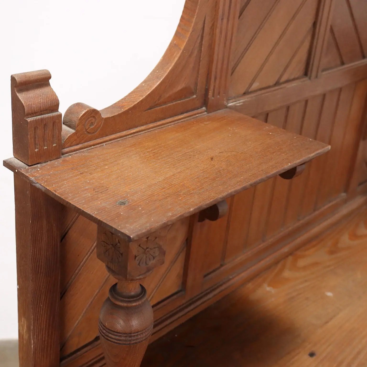 Antique Showcase Art Nouveau Oak 2 Drawers Italy XX Century - Italy, Early XX Century | Antiques | Cupboards