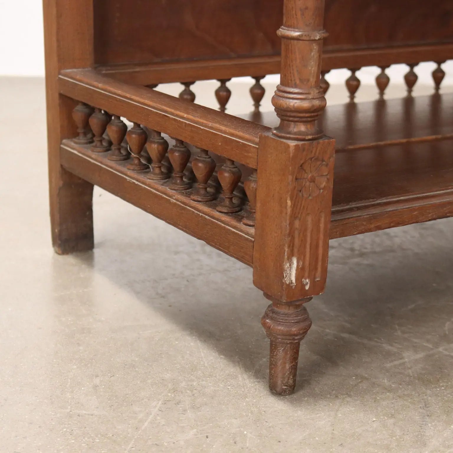 Antique Cupboard Art Nouveau Oak 2 Drawers XX Century - Italy, Early XX Century | Antiques | Cupboards