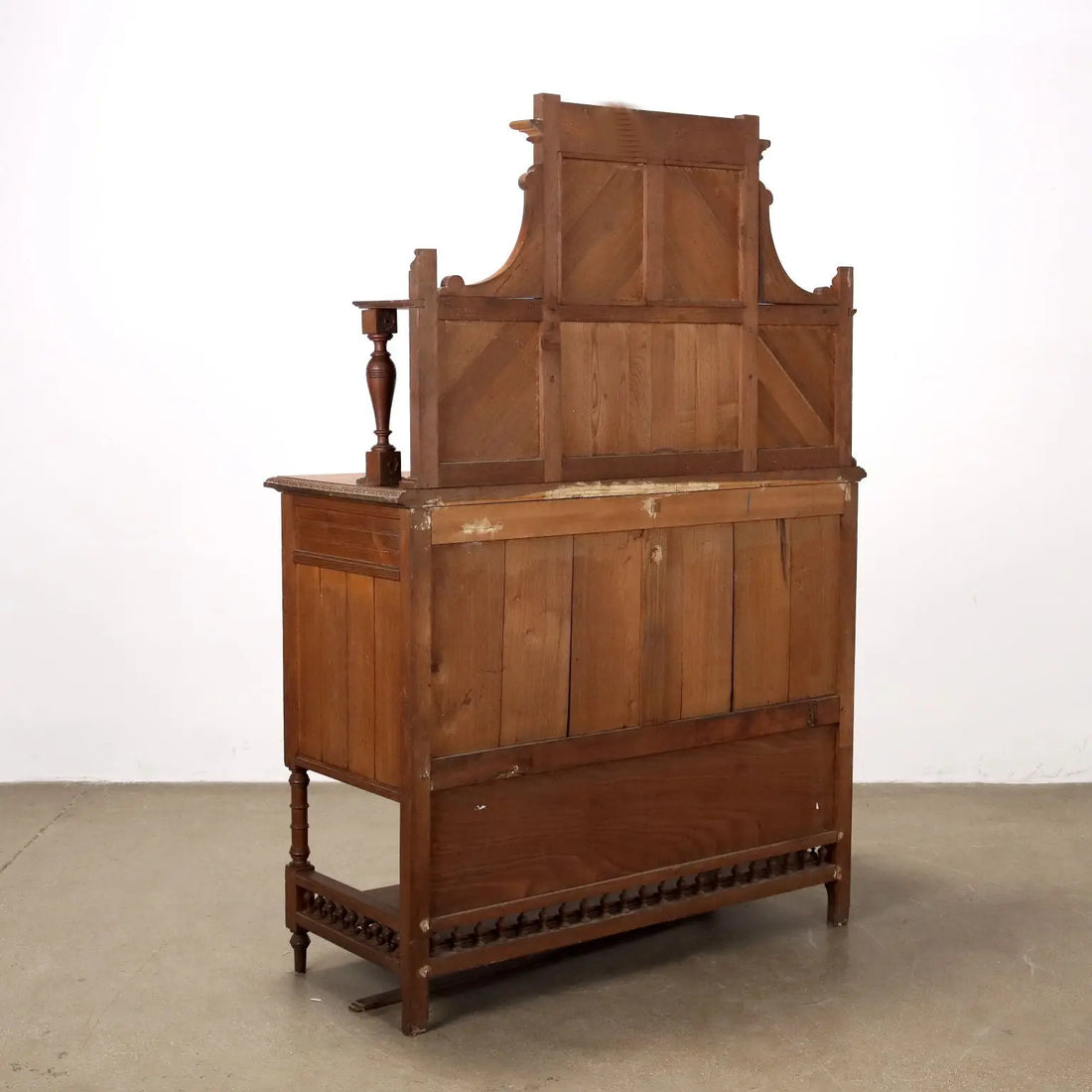 Antique Cupboard Art Nouveau Oak 2 Drawers XX Century - Italy, Early XX Century | Antiques | Cupboards