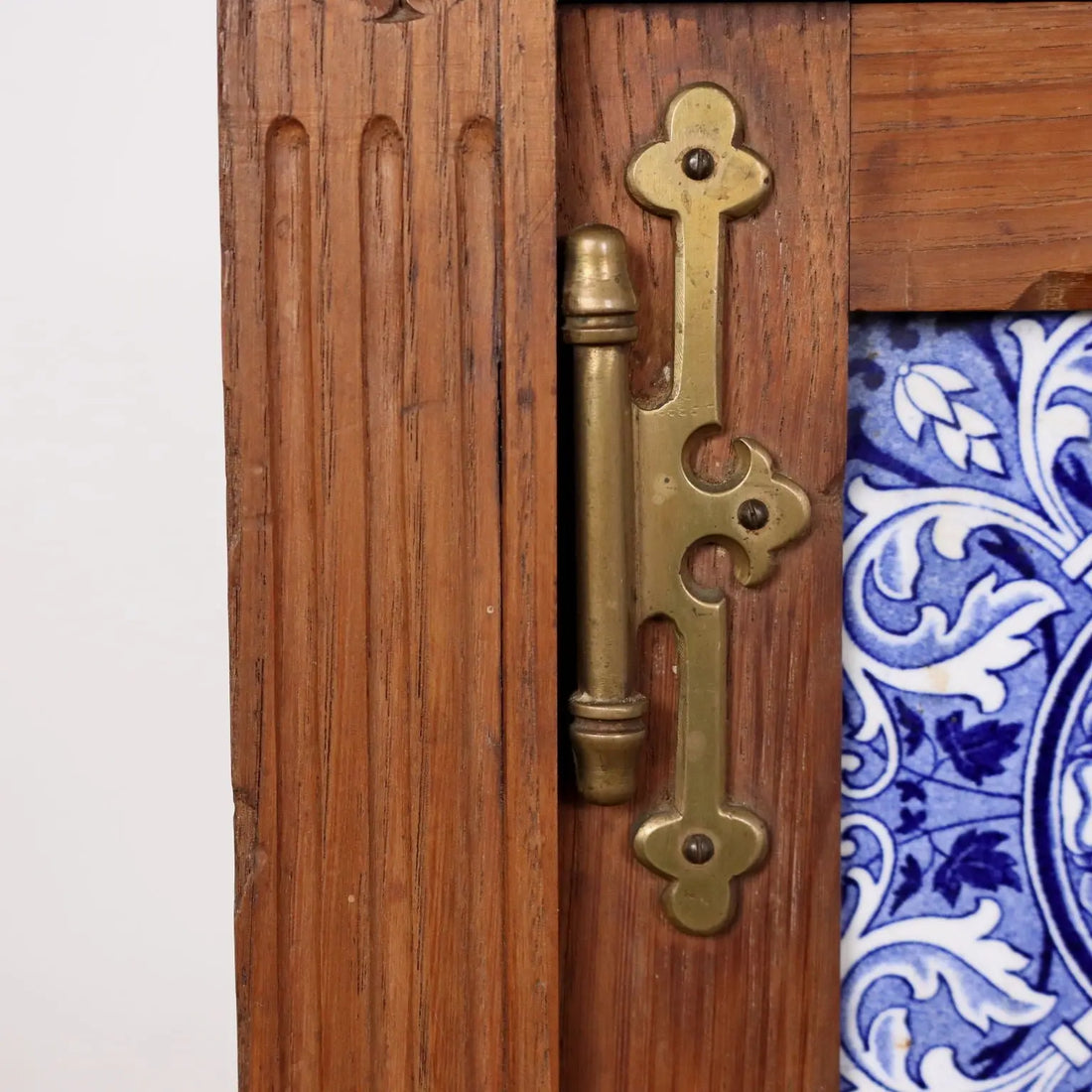 Antique Cupboard Art Nouveau Oak 2 Drawers XX Century - Italy, Early XX Century | Antiques | Cupboards