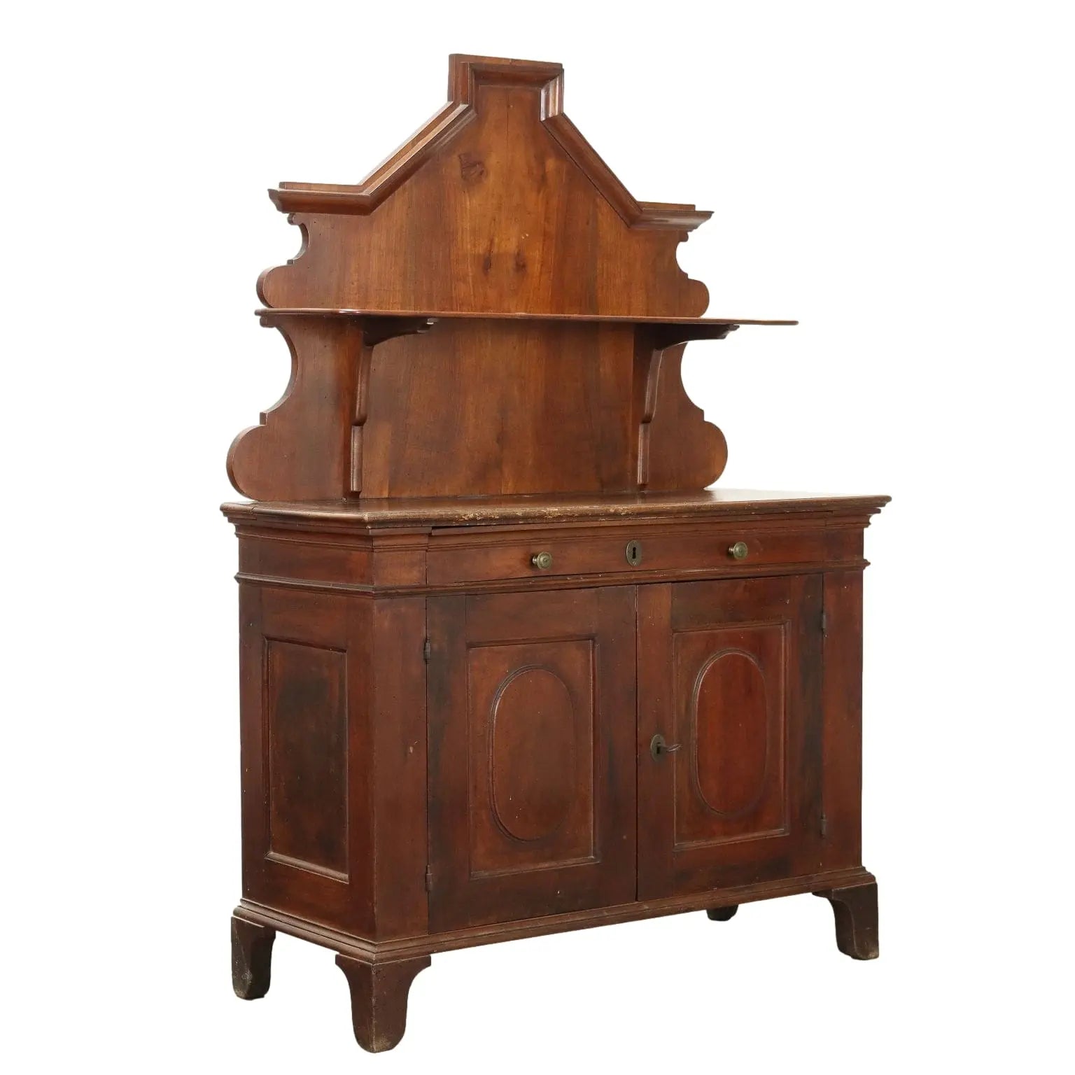 Antique Cupboard Walnut Drawers Central Italy XIX Century - Central Italy, XIX Century | Antiques | Cupboards