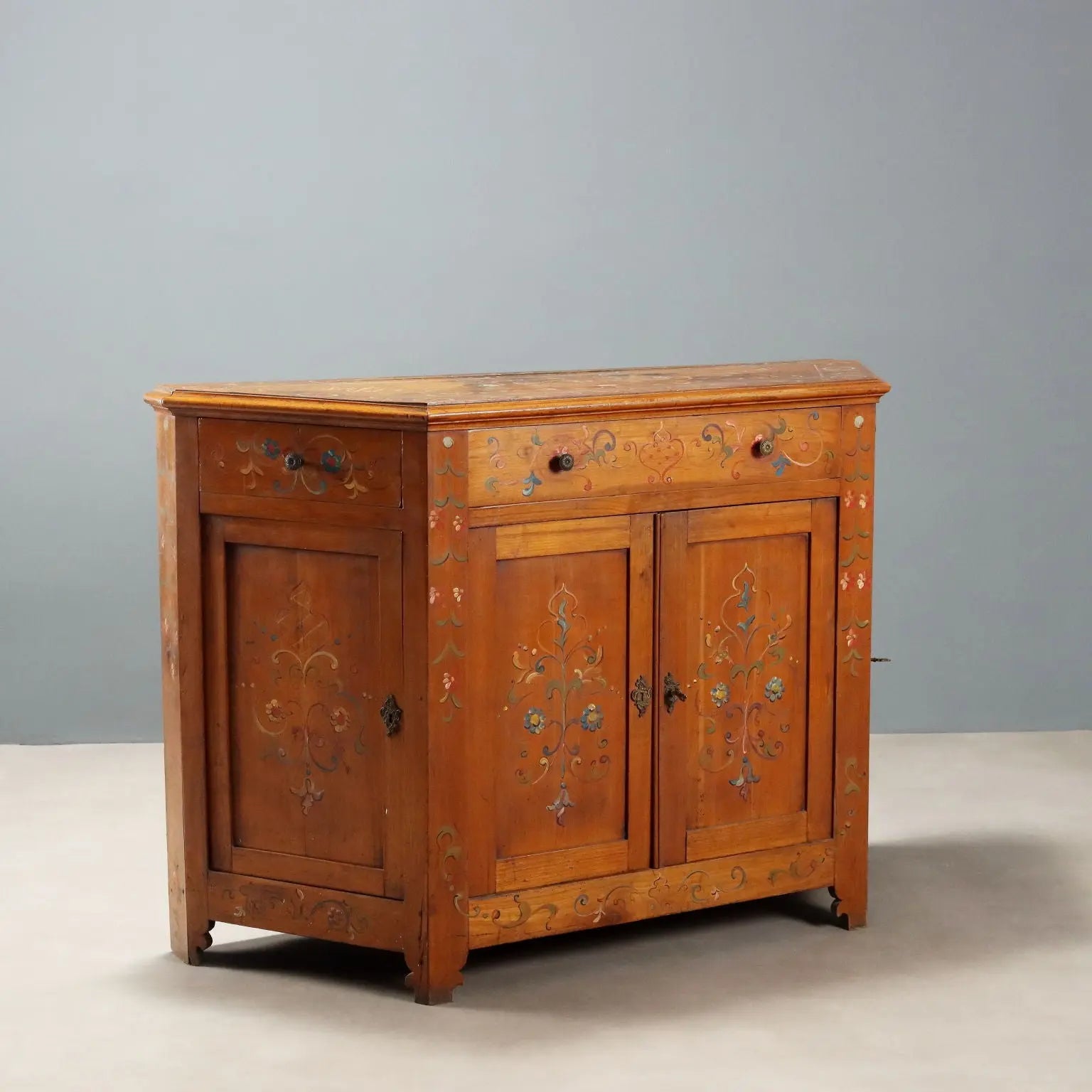 Antique Cupboard Cherrywood Drawers Italy XIX Century - Italy, Late XIX Century | Antiques | Cupboards