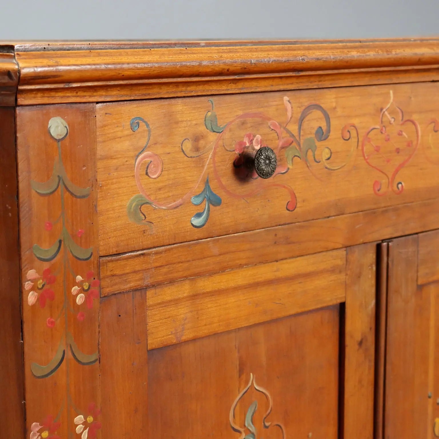Antique Cupboard Cherrywood Drawers Italy XIX Century - Italy, Late XIX Century | Antiques | Cupboards