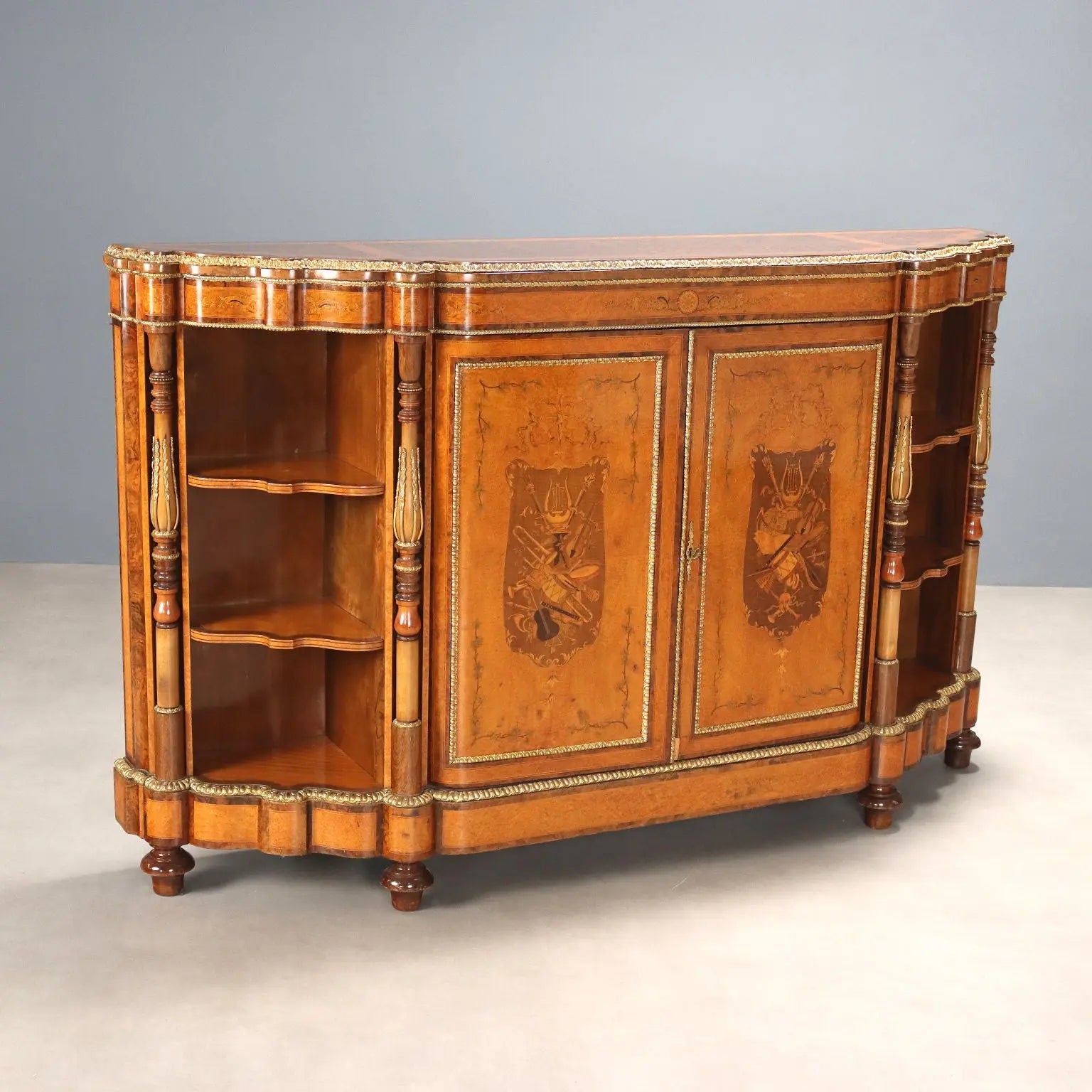 Antique Chest of Drawers Maple Burl Veneer United Kingdom XIX Century - XIX Century | Antiques | Cupboards