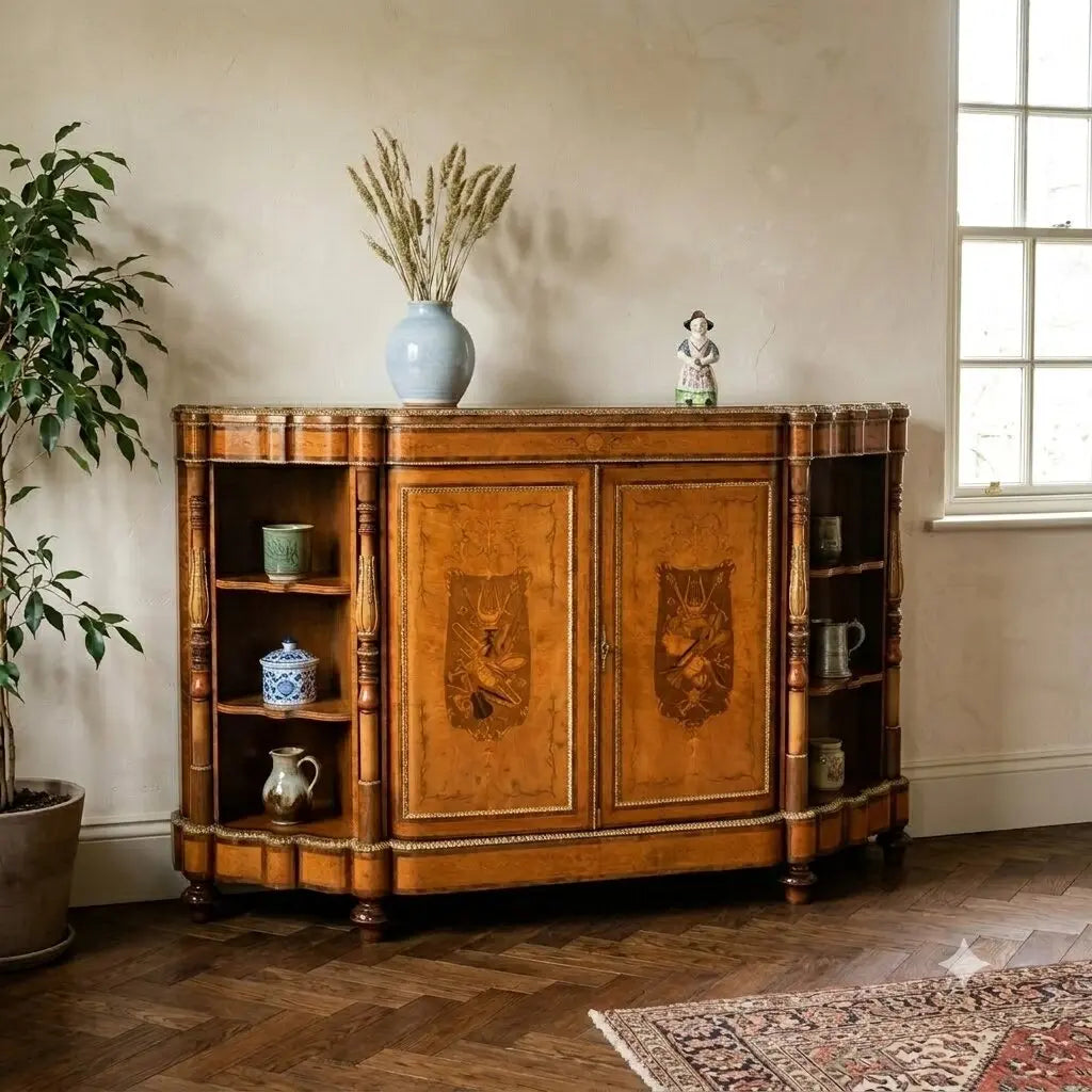 Antique Chest of Drawers Maple Burl Veneer United Kingdom XIX Century - XIX Century | Antiques | Cupboards