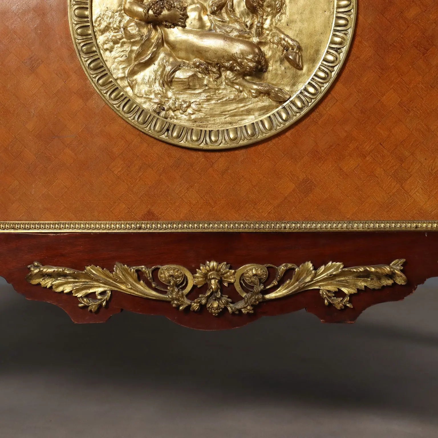 Antique Cupboard Louis XVI Mahogany Gilded Bronze XX Century - French Commode | Antiques | Cupboards