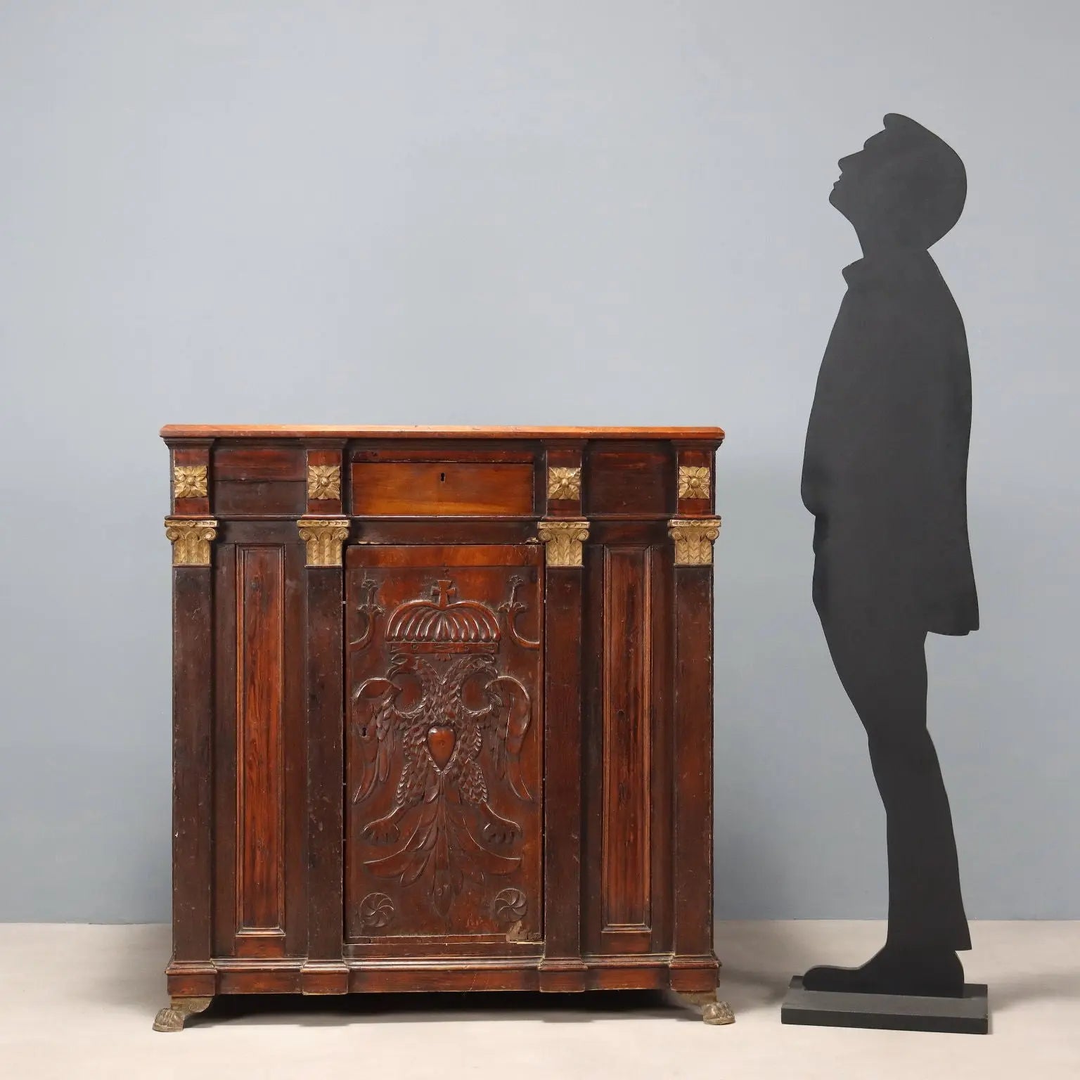 Antique Cupboard Walnut Fir Drawers Italy XVIII Century - Italy, Late XVIII Century | Antiques | Cupboards