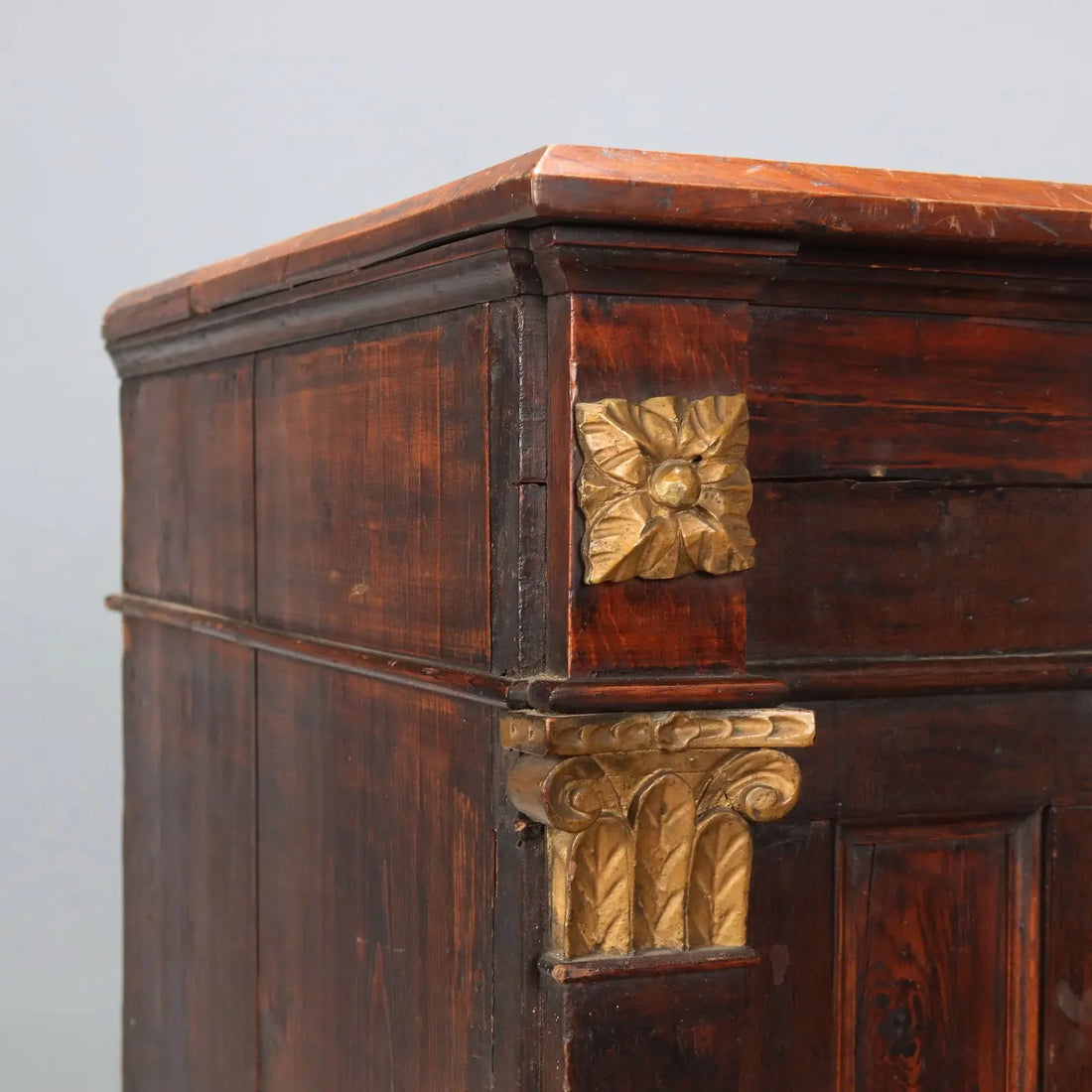 Antique Cupboard Walnut Fir Drawers Italy XVIII Century - Italy, Late XVIII Century | Antiques | Cupboards