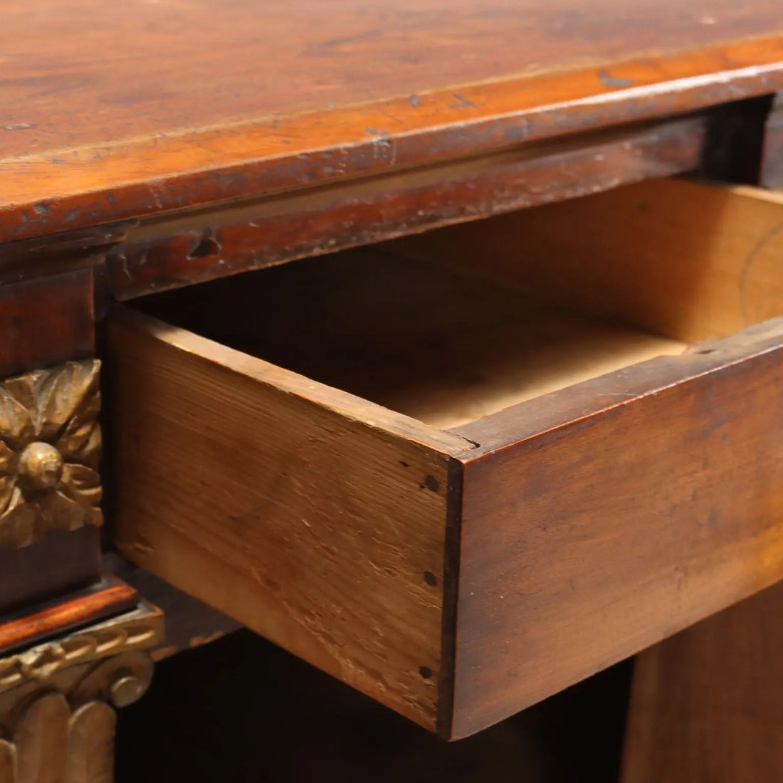 Antique Cupboard Walnut Fir Drawers Italy XVIII Century - Italy, Late XVIII Century | Antiques | Cupboards