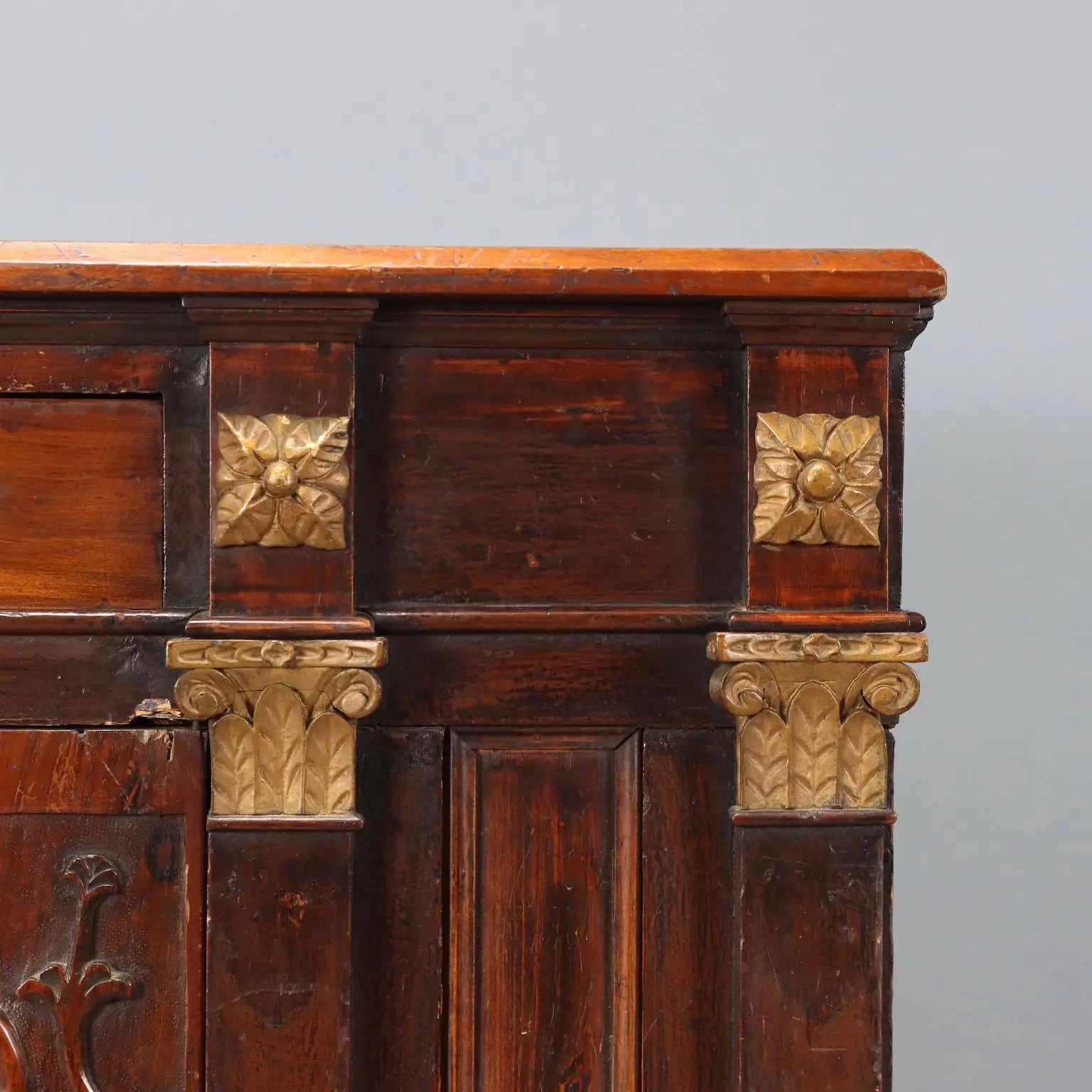 Antique Cupboard Walnut Fir Drawers Italy XVIII Century - Italy, Late XVIII Century | Antiques | Cupboards