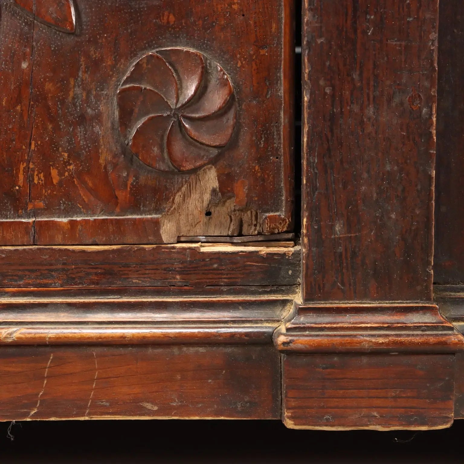 Antique Cupboard Walnut Fir Drawers Italy XVIII Century - Italy, Late XVIII Century | Antiques | Cupboards