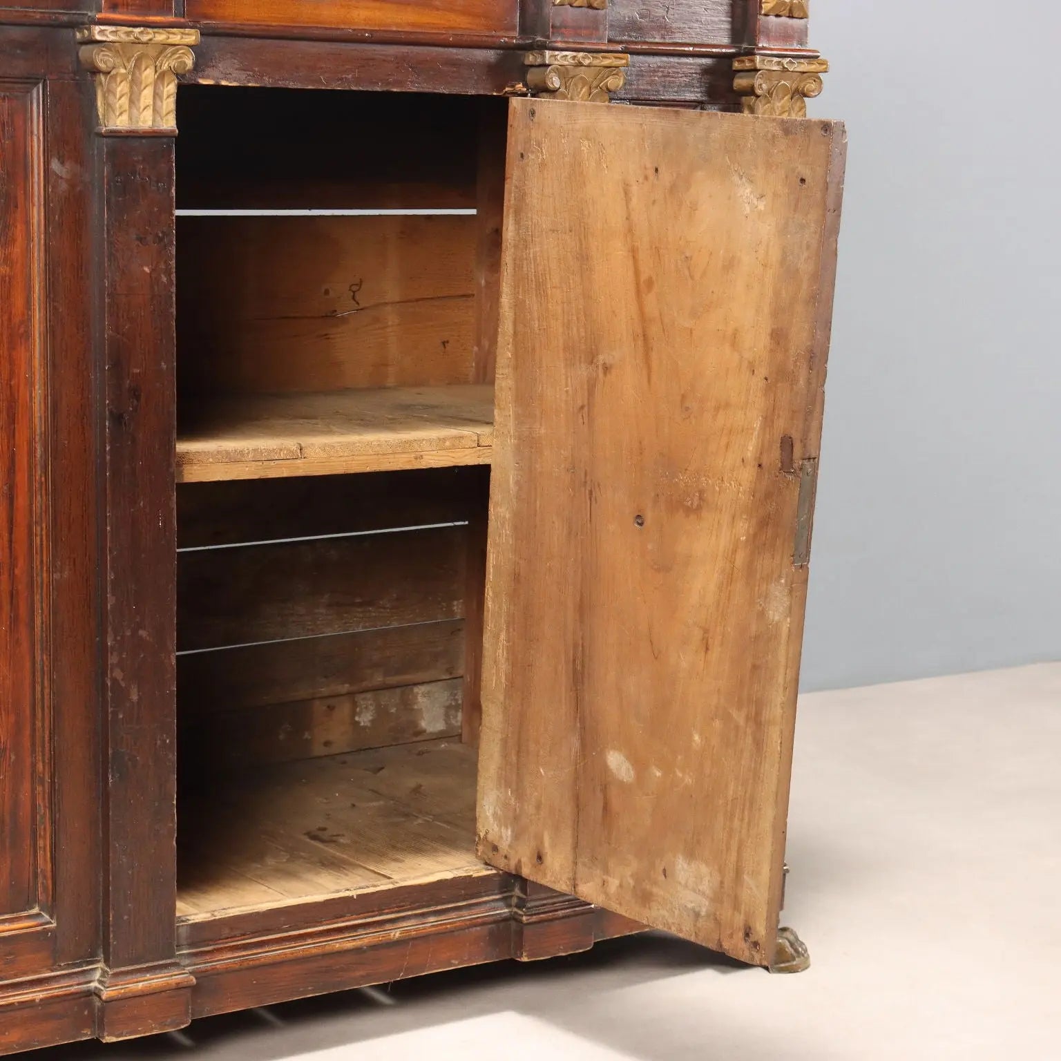 Antique Cupboard Walnut Fir Drawers Italy XVIII Century - Italy, Late XVIII Century | Antiques | Cupboards
