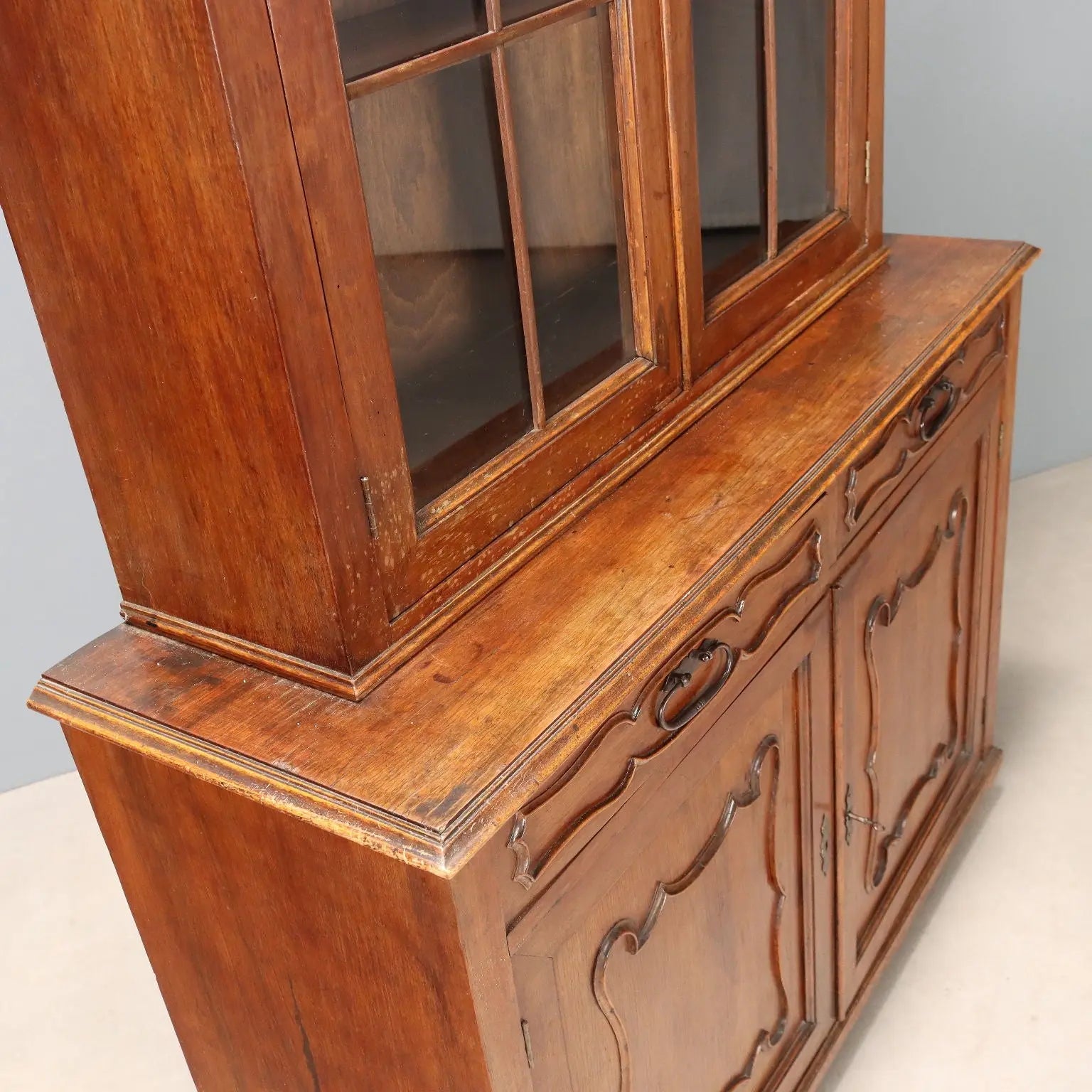 Antique Cupboard Walnut Veneer Italy XX Century - Italy, Early XX Century | Antiques | Cupboards