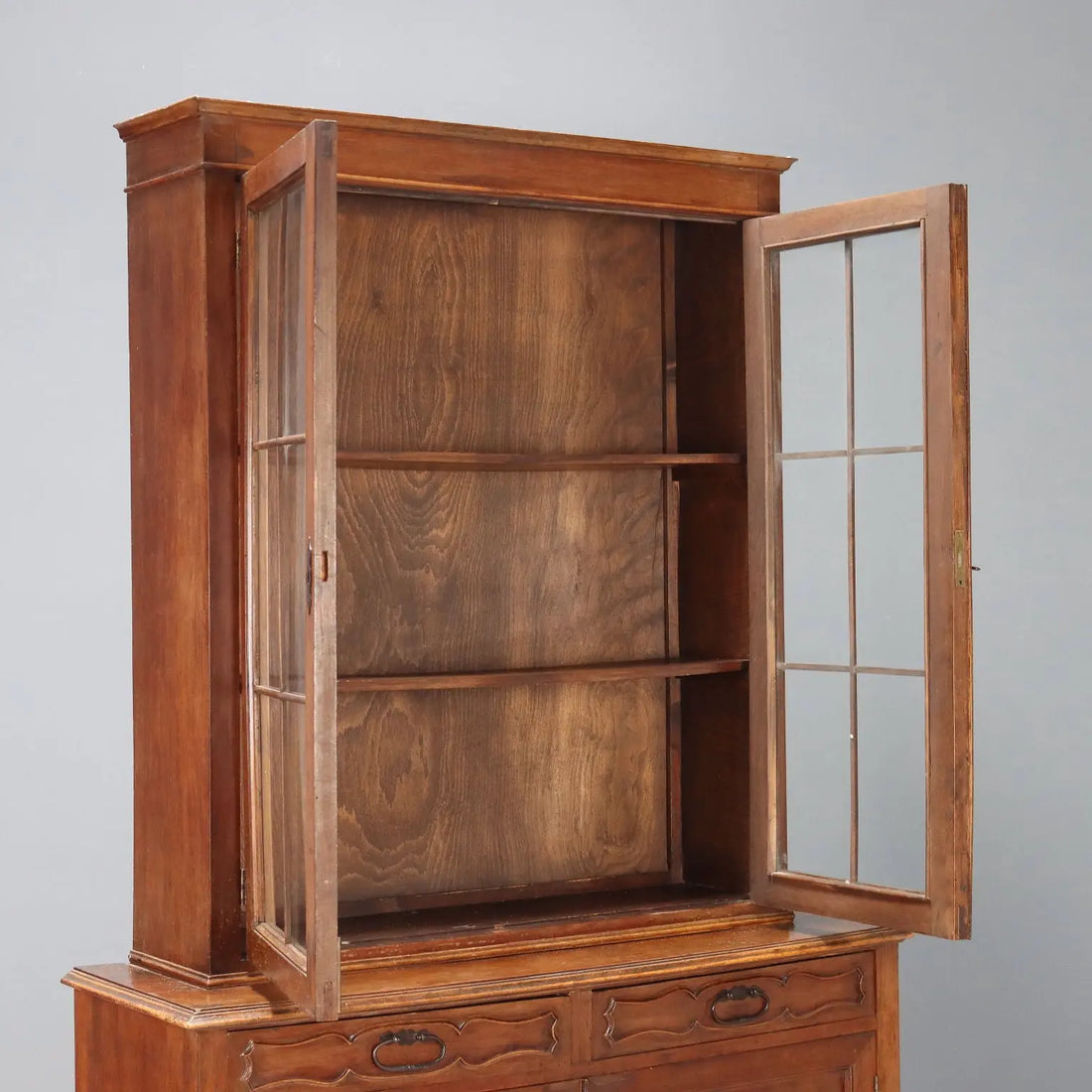 Antique Cupboard Walnut Veneer Italy XX Century - Italy, Early XX Century | Antiques | Cupboards