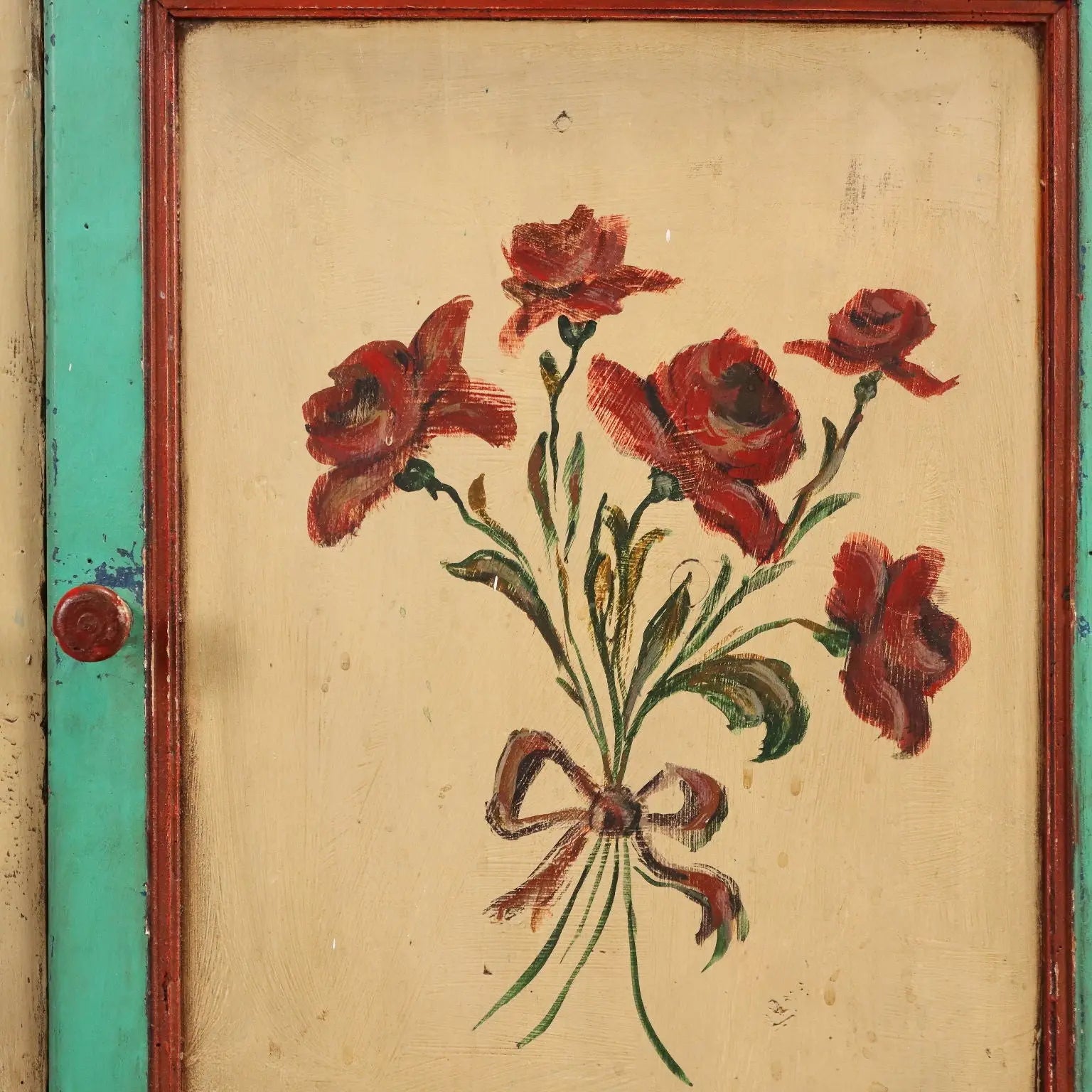 Lacquered Fir Sideboard - Romania 19th Century
