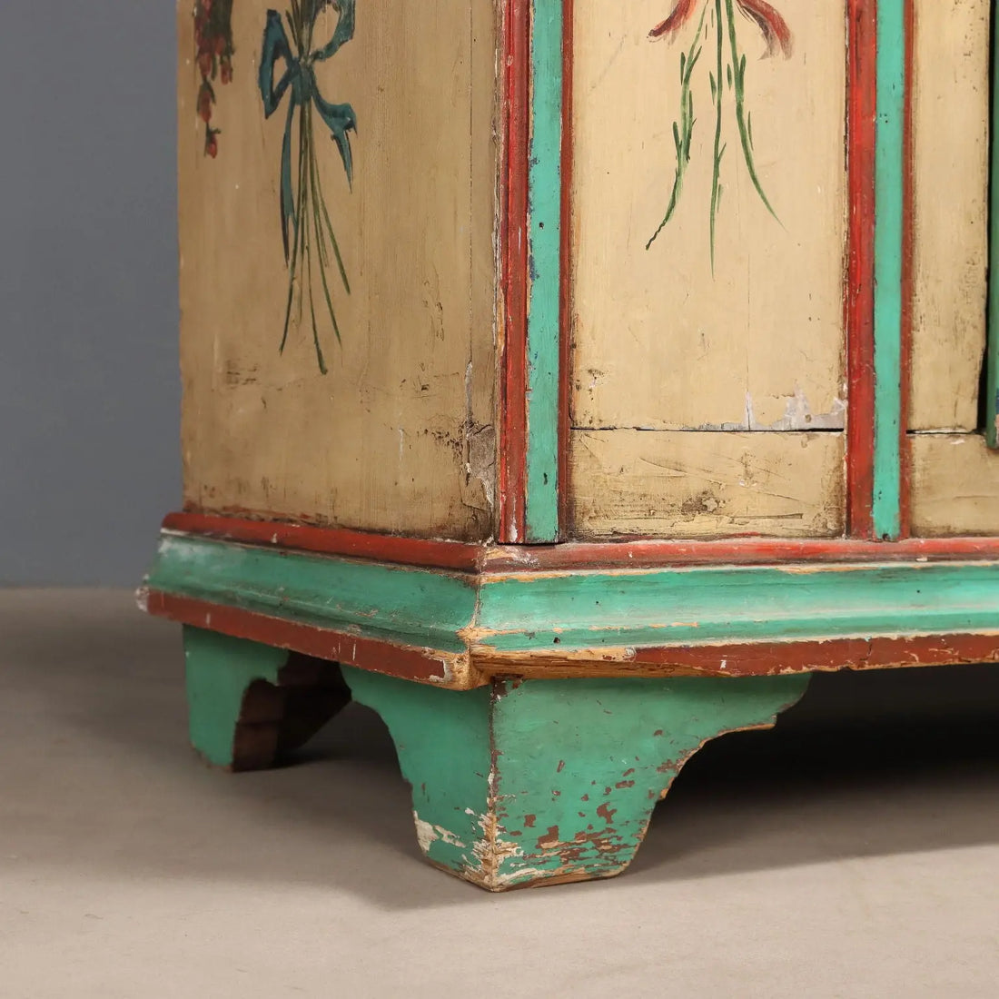 Lacquered Fir Sideboard - Romania 19th Century