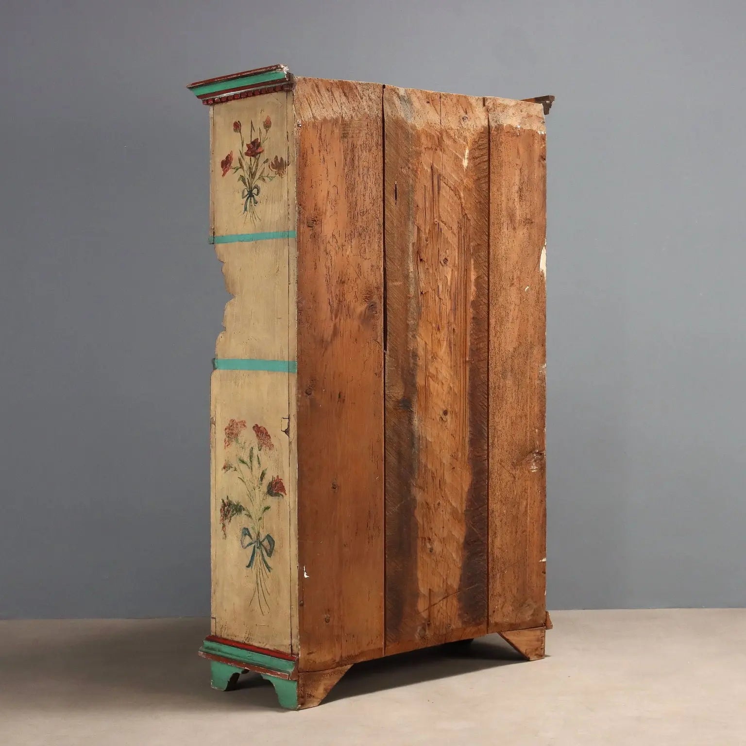 Lacquered Fir Sideboard - Romania 19th Century