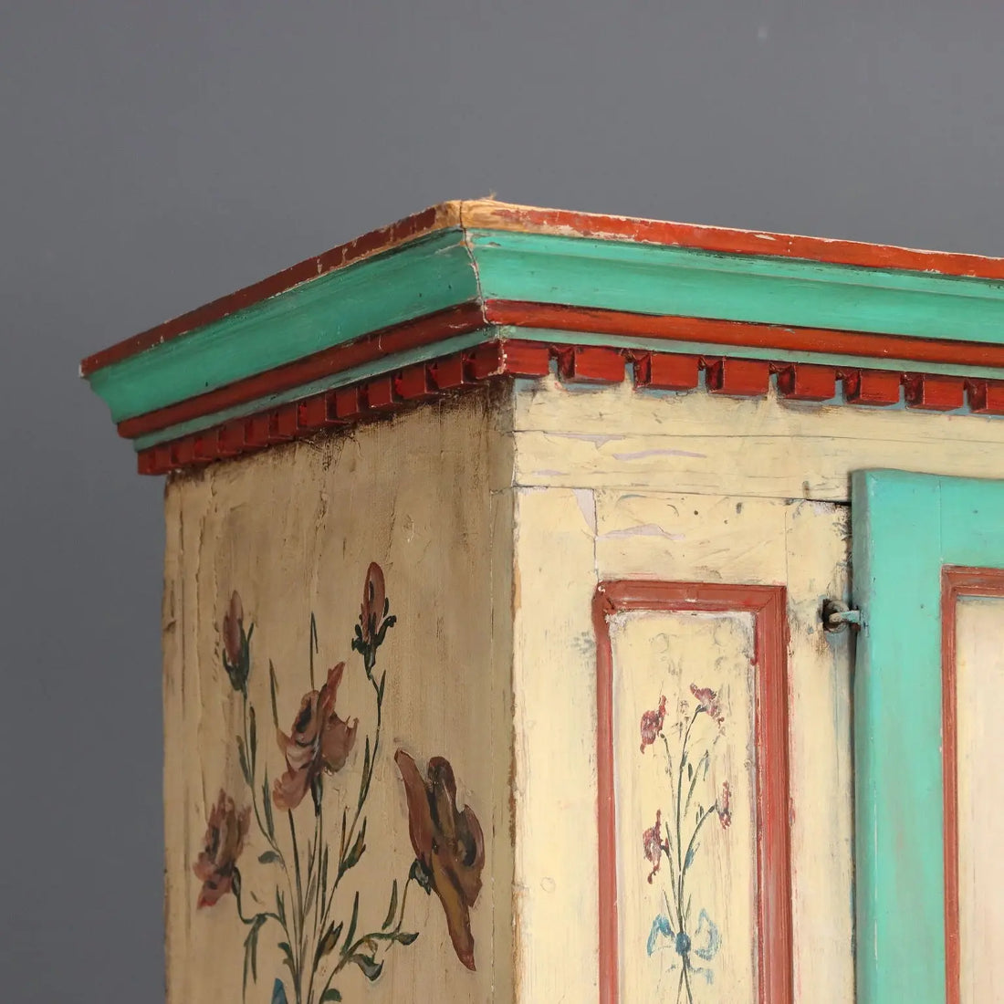 Lacquered Fir Sideboard - Romania 19th Century