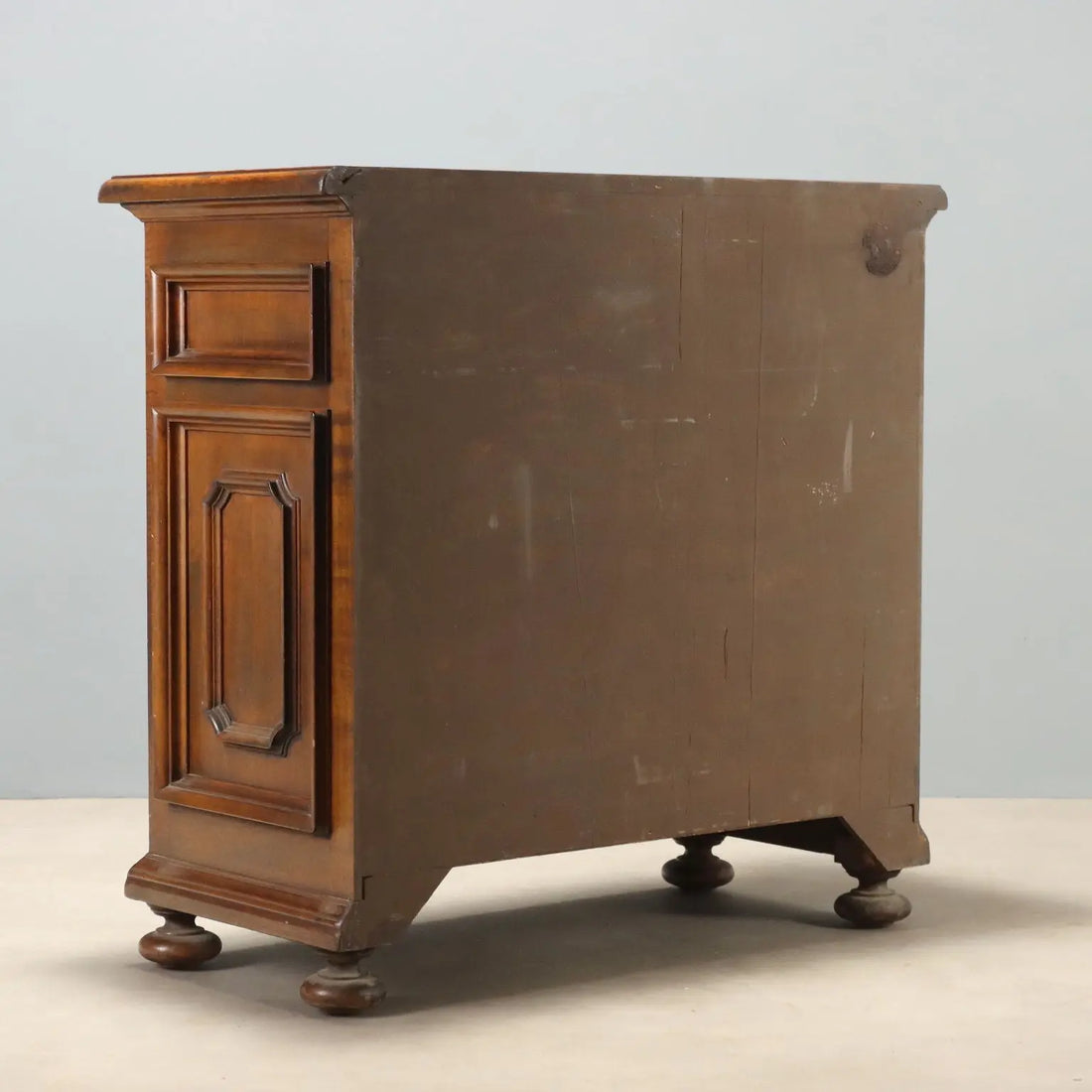 Baroque Walnut Sideboard - Italy, Mid 20th Century